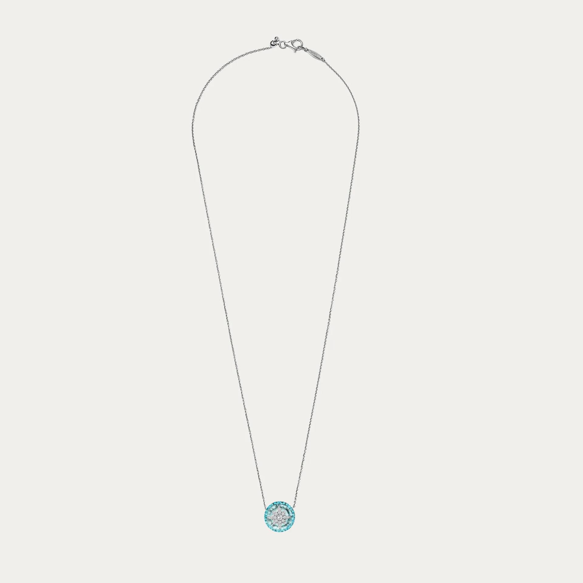 Miracle Me ESPOIR Necklace Blue White