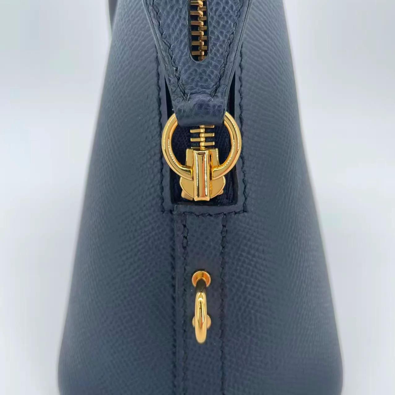 未使用保存品 HERMÈS 愛馬仕 限量收藏款 Bolide 25 en Desordre 76 深藍 Bleu Indigo 3Y 水冰藍 Caban Epsom牛皮 Swift牛皮 Tadelakt皮 金扣 B刻 2023年 - 10