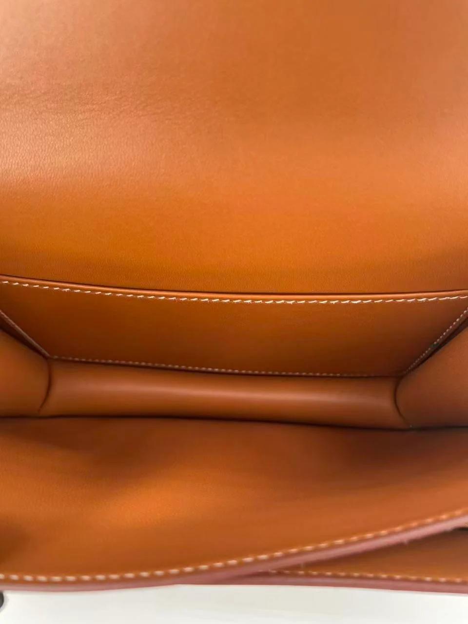 Unused ( Rank NS ) HERMÈS Constance Mini Fauve (34) Barenia Gold hardware C (2018) - 15