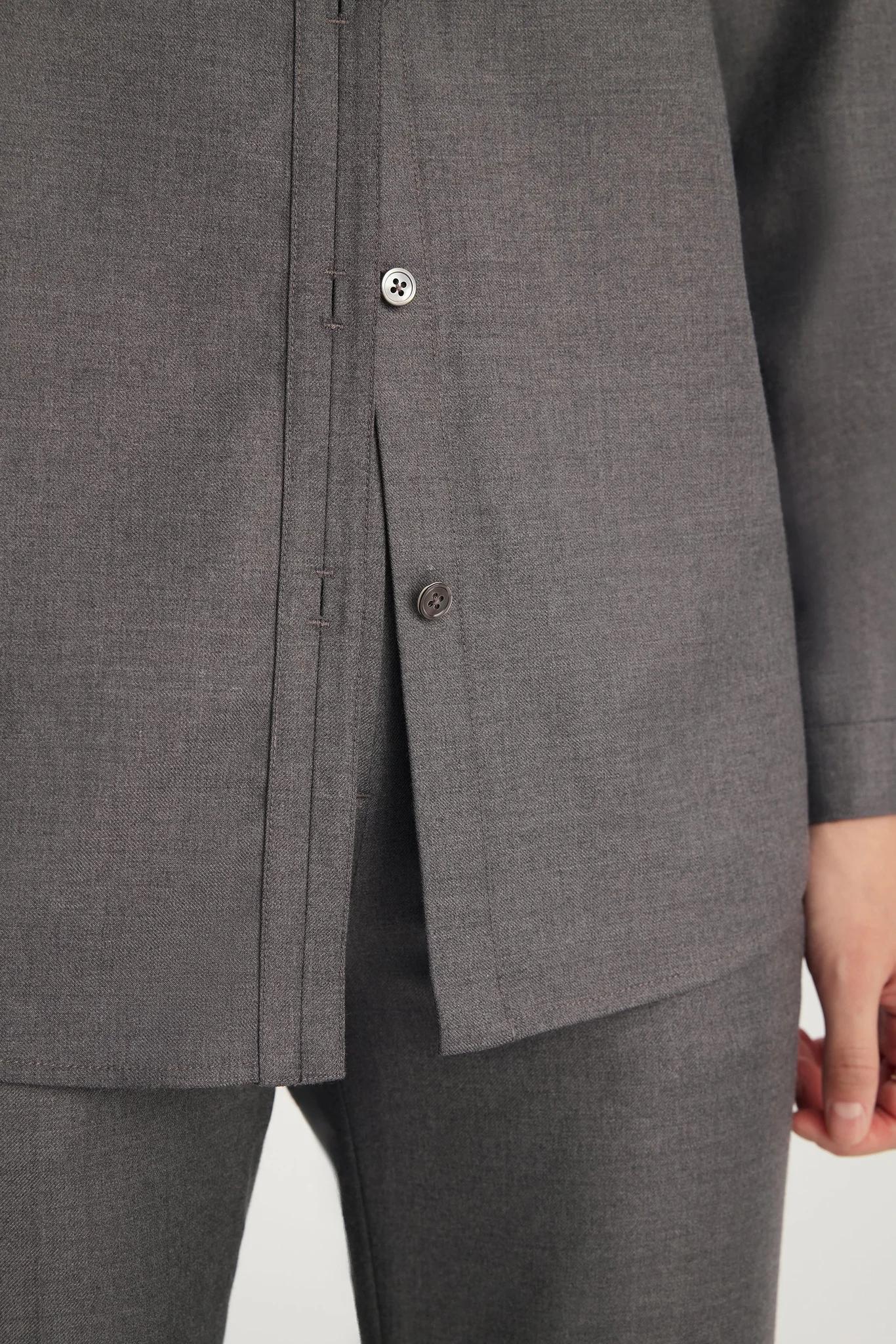 Brand New ( Rank N ) Mira Four Seasons Wool Shirt (EU 34) - 7