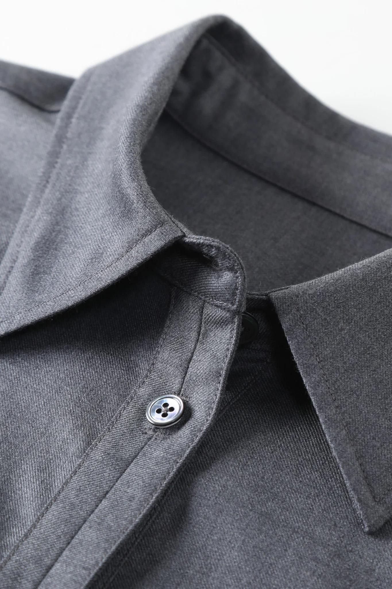 Brand New ( Rank N ) Mira Four Seasons Wool Shirt (EU 38) - 5