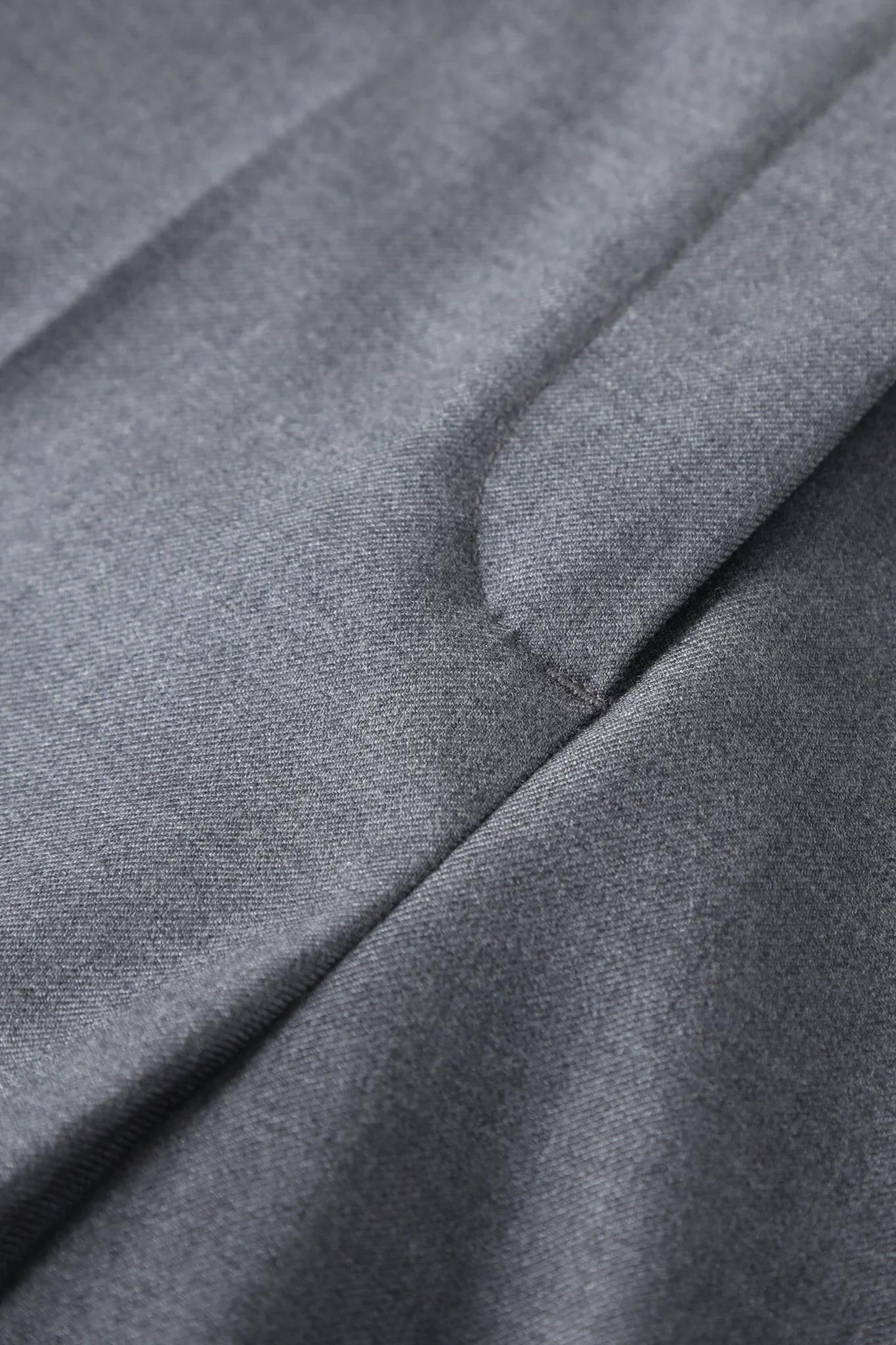 Brand New ( Rank N ) Mira Four Seasons Wool Straight Trousers (EU 38) - 4