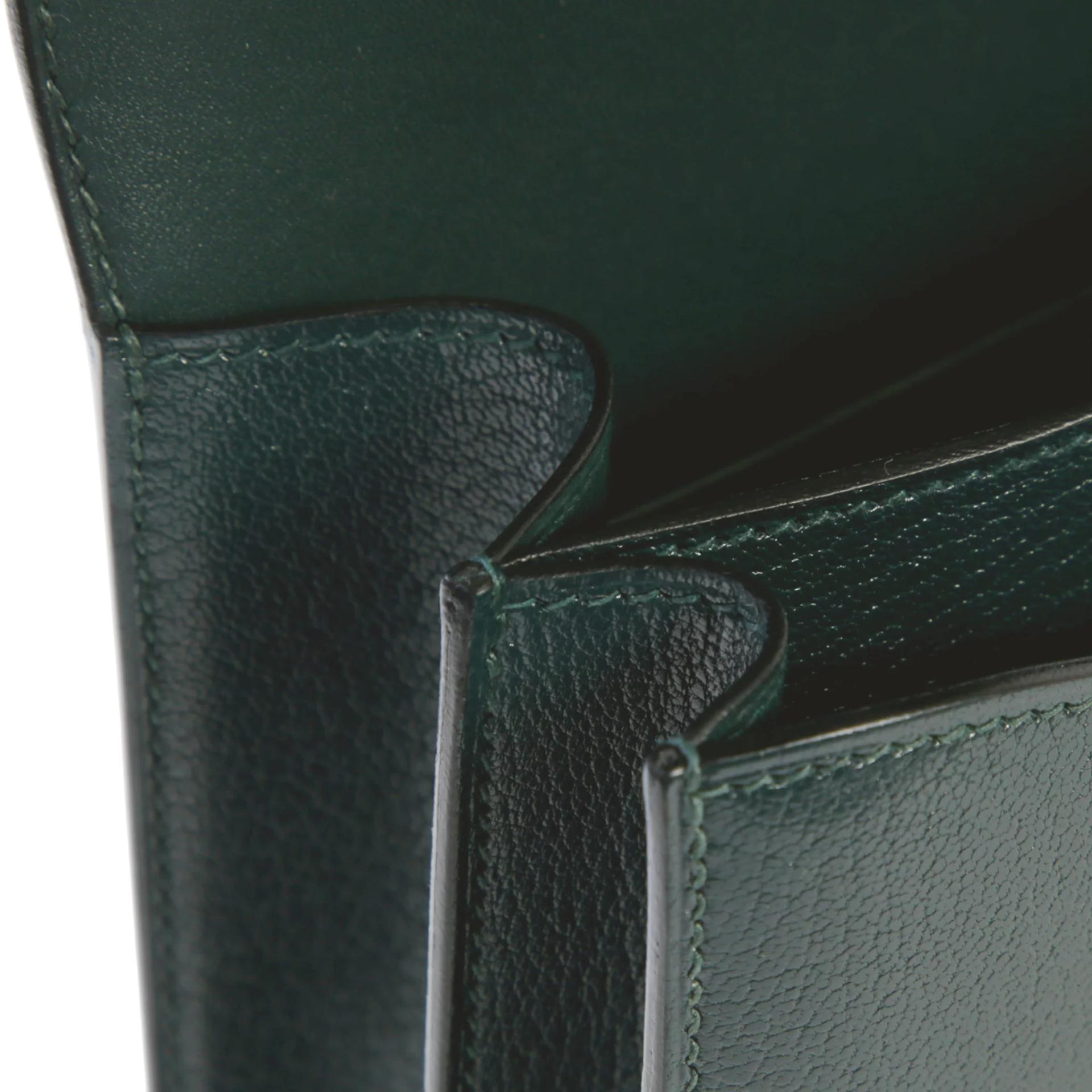 Brand New ( Rank N ) HERMÈS Constance Mini Vert Cypress (6O) Chamkila Gold hardware G (2026) - 13