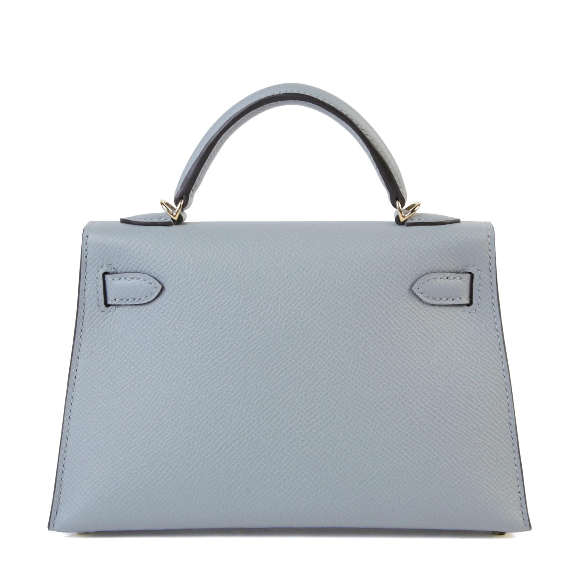 Mini Kelly 二代 P0 木偶灰 Gris Pantin