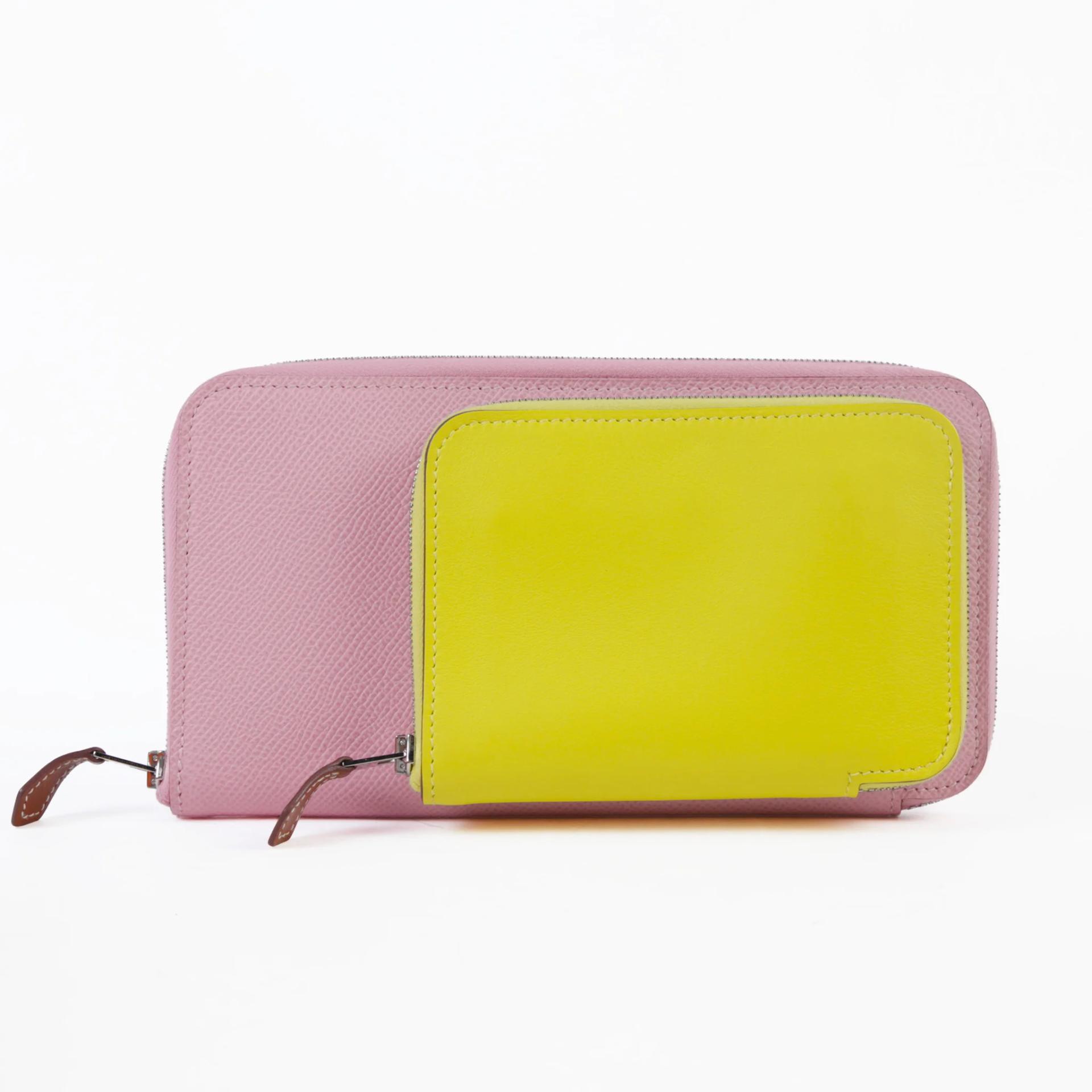 Nouveau To Go wallet Mauve Sylvestre (X9) Lime (9R) Cuivre (6C)