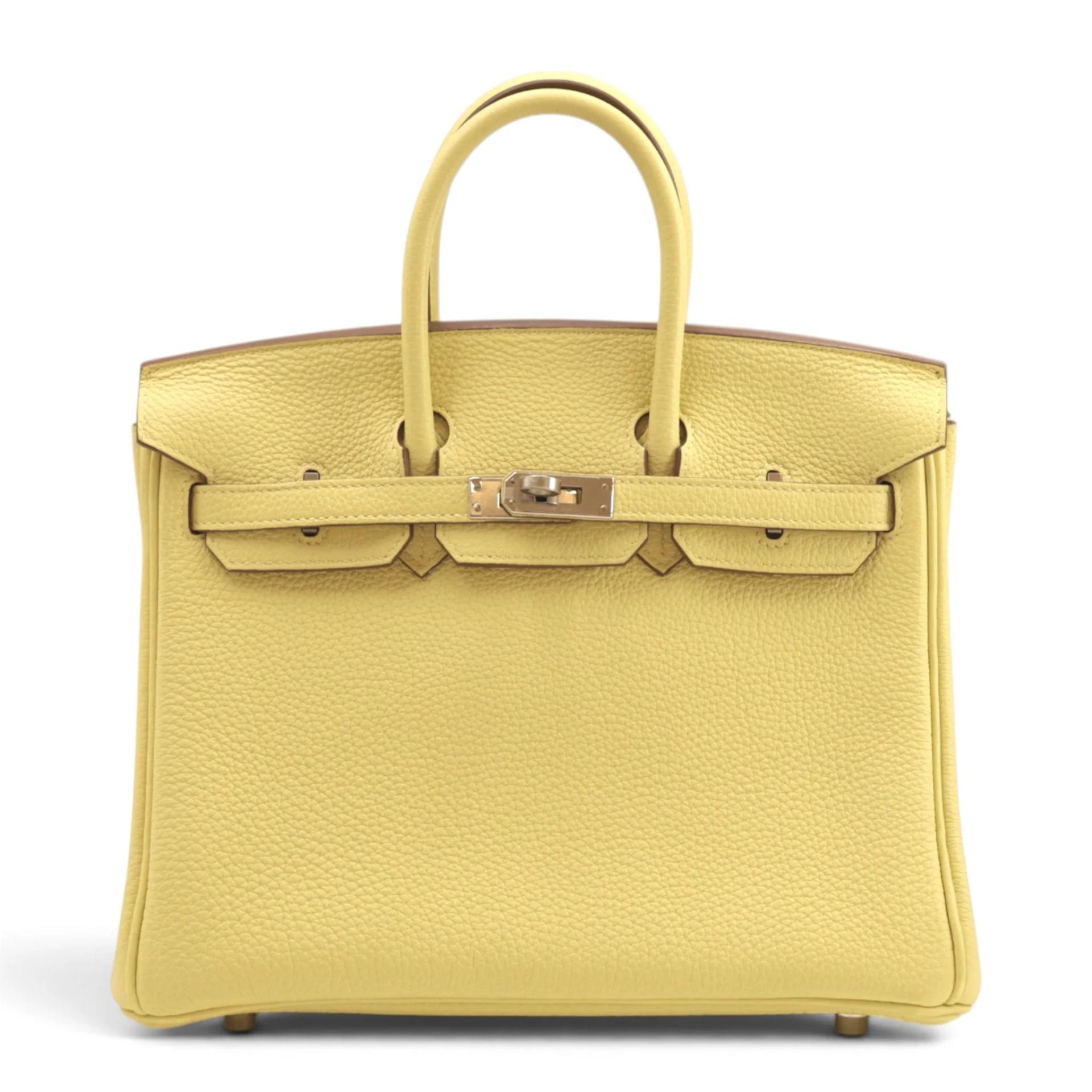 Birkin 25 1Z 小雞黃 Jaune Poussin