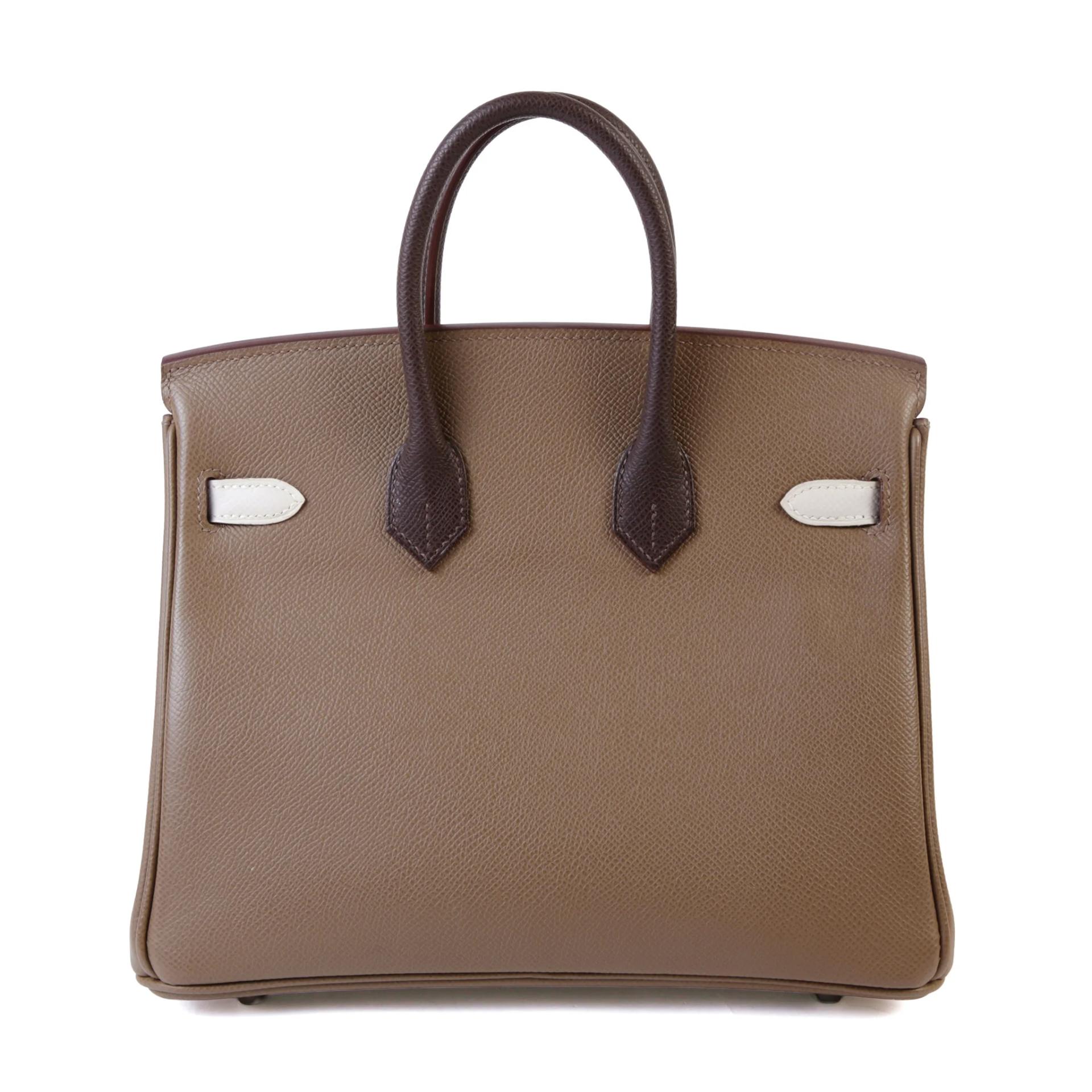 Birkin 25 Etoupe (18) Gris Pale (M4) Ebene (46)
