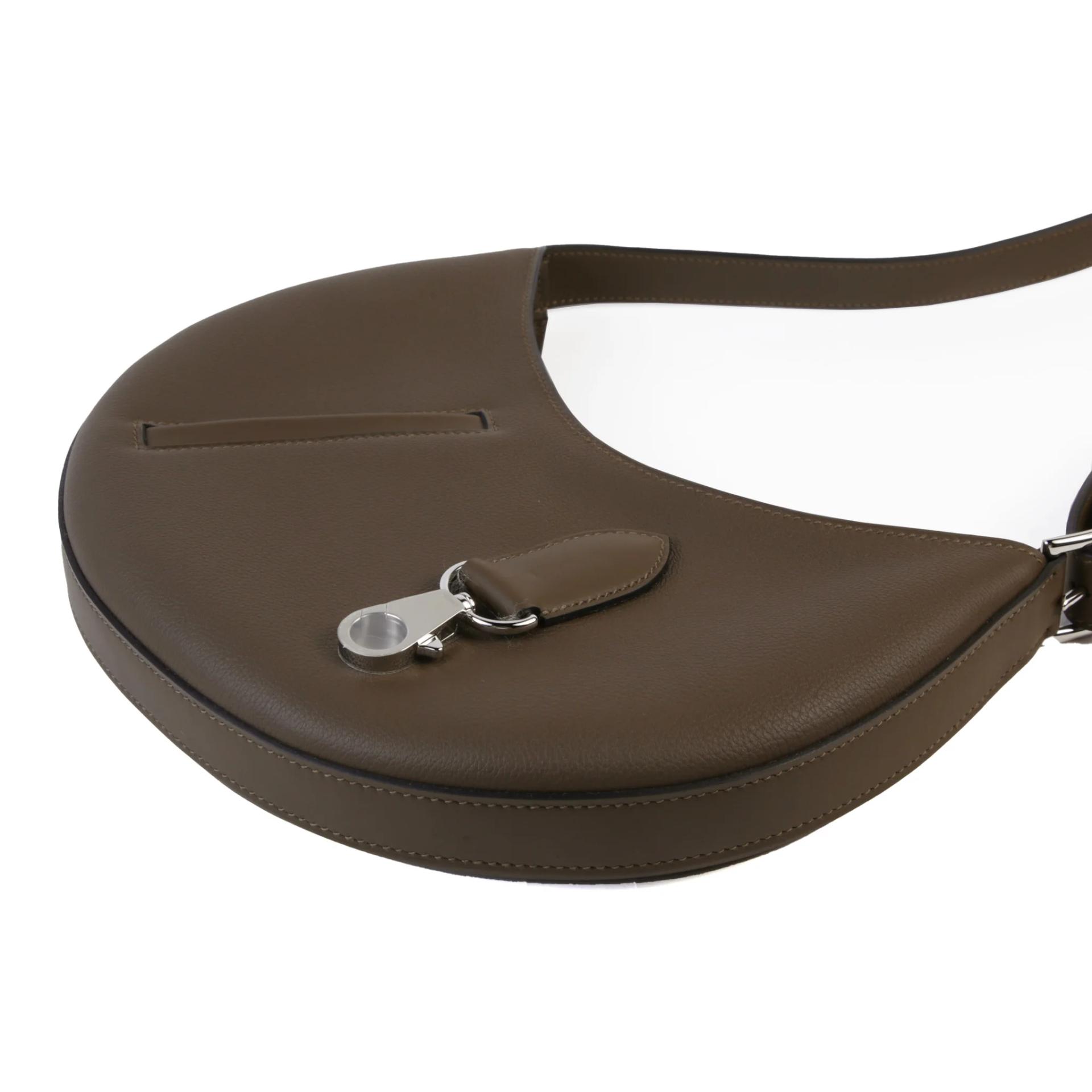 Brand New ( Rank N ) HERMÈS P'tit Arcon Shoulder bag Vert Loden (V8) Togo Swift Palladium hardware G (2026) - 5