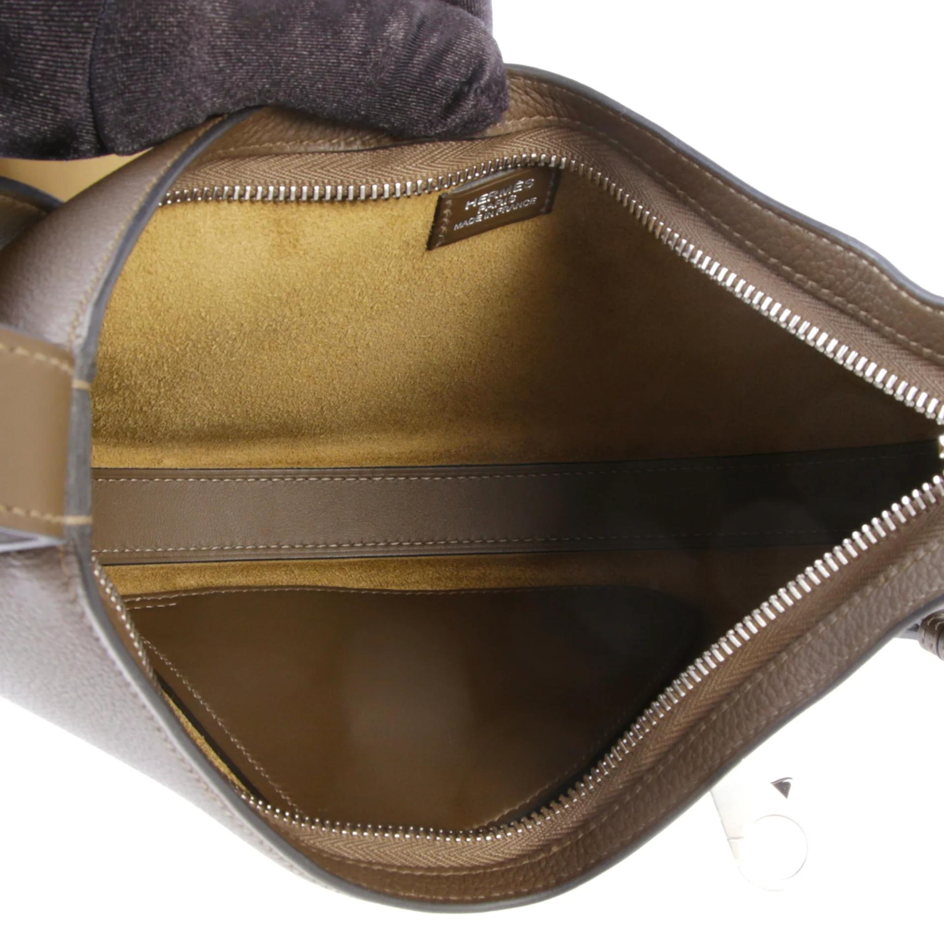 Brand New ( Rank N ) HERMÈS P'tit Arcon Shoulder bag Vert Loden (V8) Togo Swift Palladium hardware G (2026) - 8