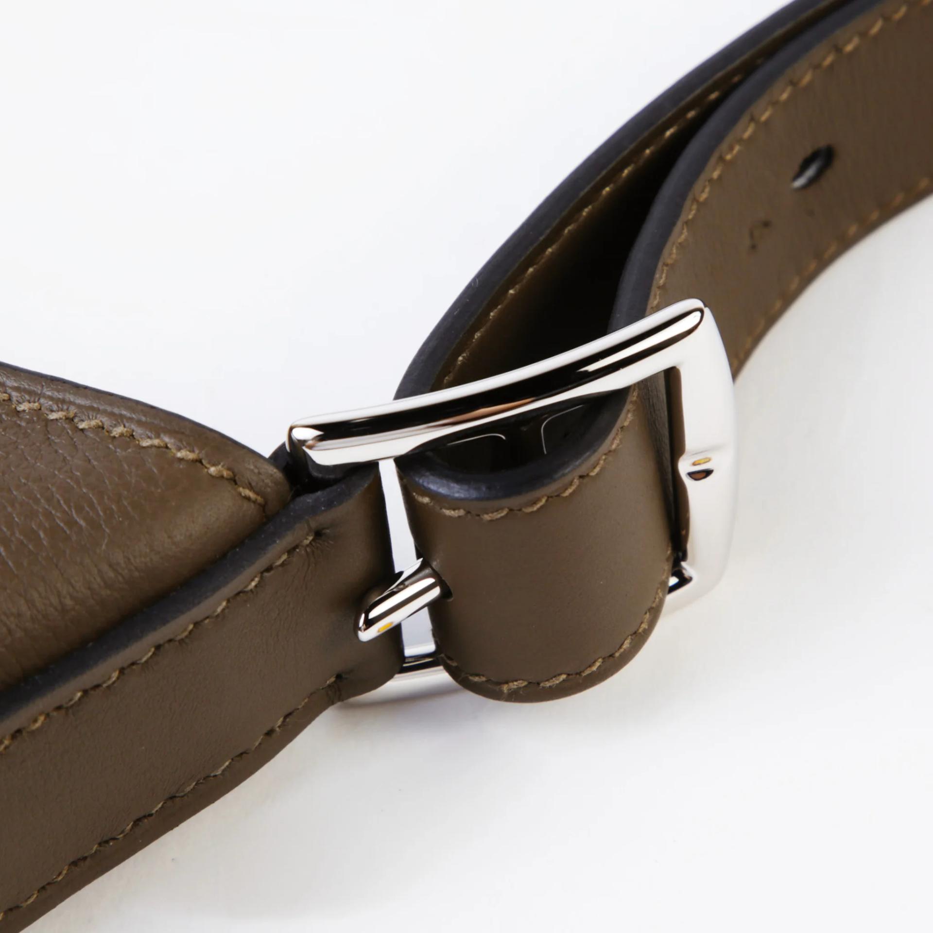 Brand New ( Rank N ) HERMÈS P'tit Arcon Shoulder bag Vert Loden (V8) Togo Swift Palladium hardware G (2026) - 4