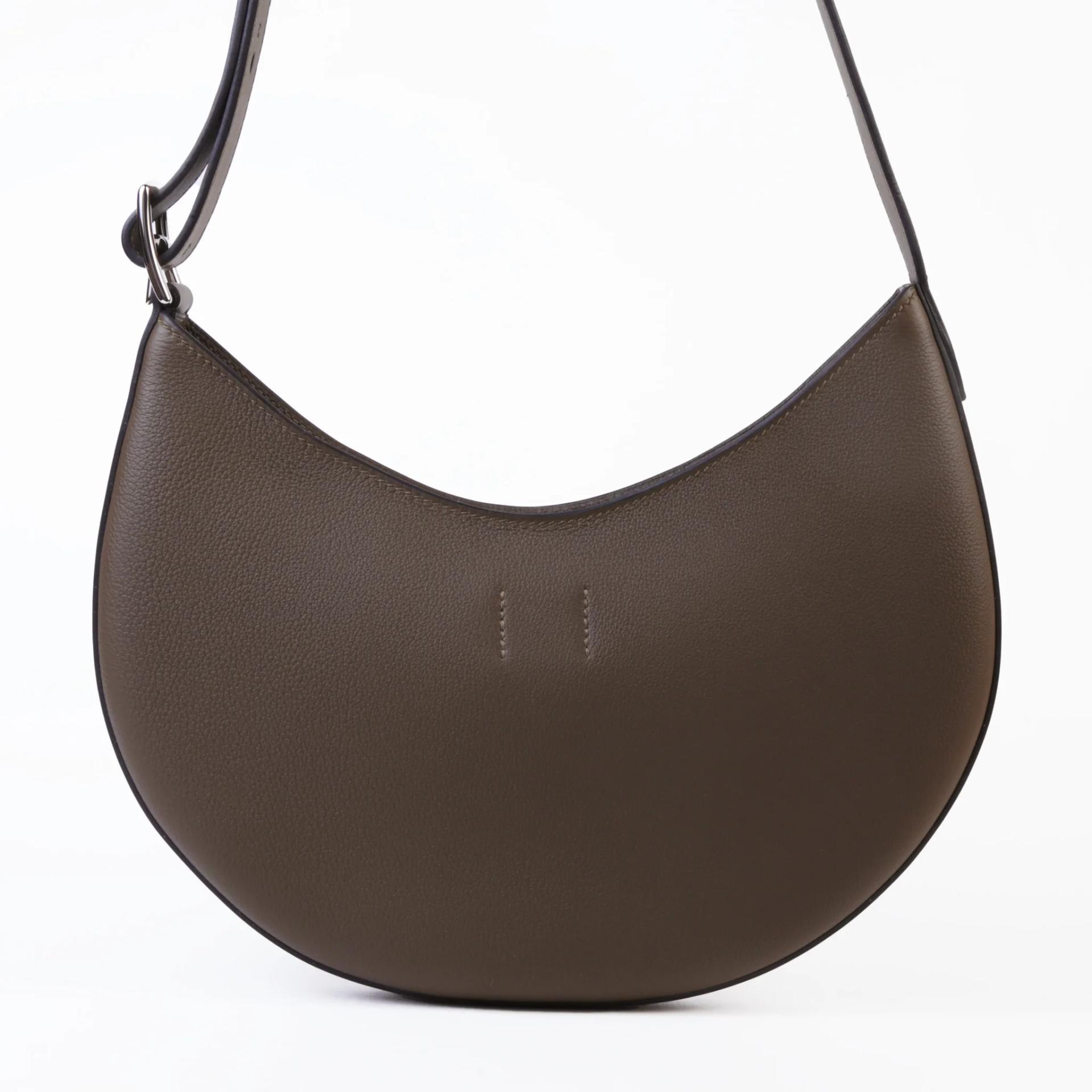 Brand New ( Rank N ) HERMÈS P'tit Arcon Shoulder bag Vert Loden (V8) Togo Swift Palladium hardware G (2026) - 2