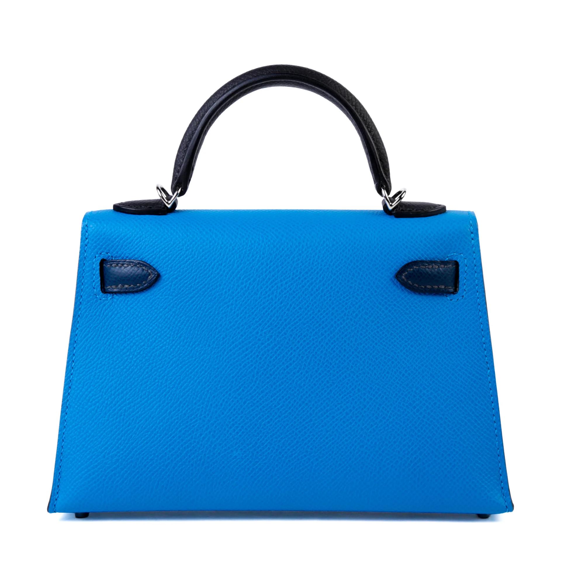 Mini Kelly 二代 B3 坦桑尼亞藍 Bleu Zanzibar 黑色 7P 普魯士藍 Bleu De Prusse