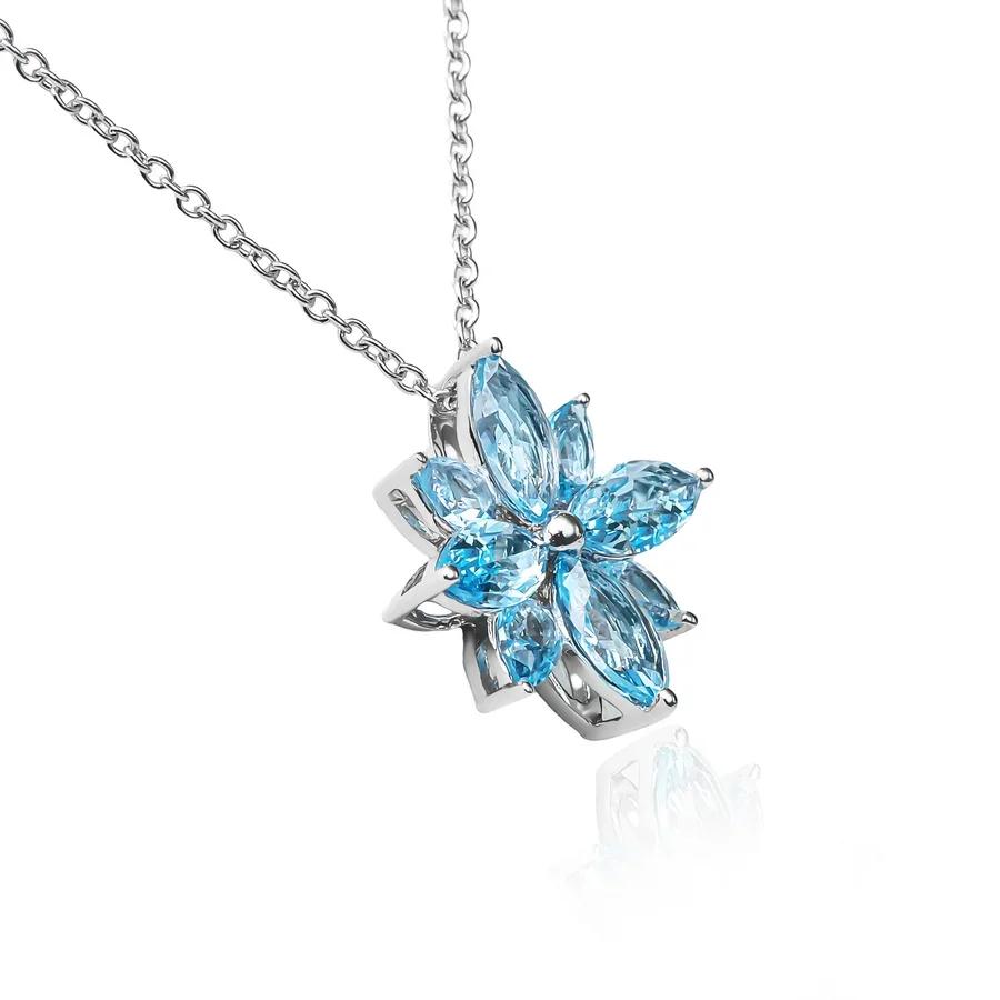 Lumière Star 18K Lab-Grown Spinel Necklace