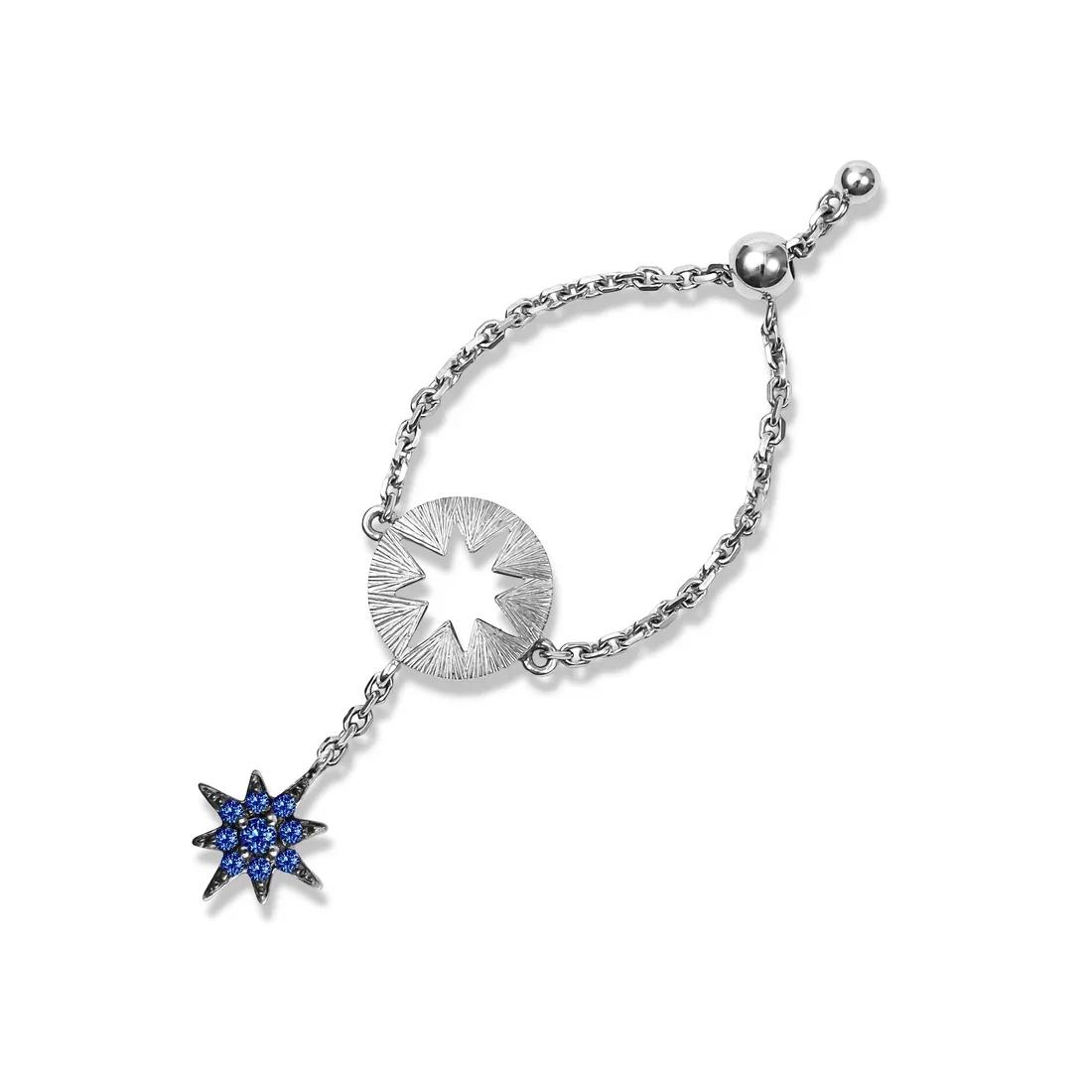 Souhait Ring 18K lab-grown sapphire ring
