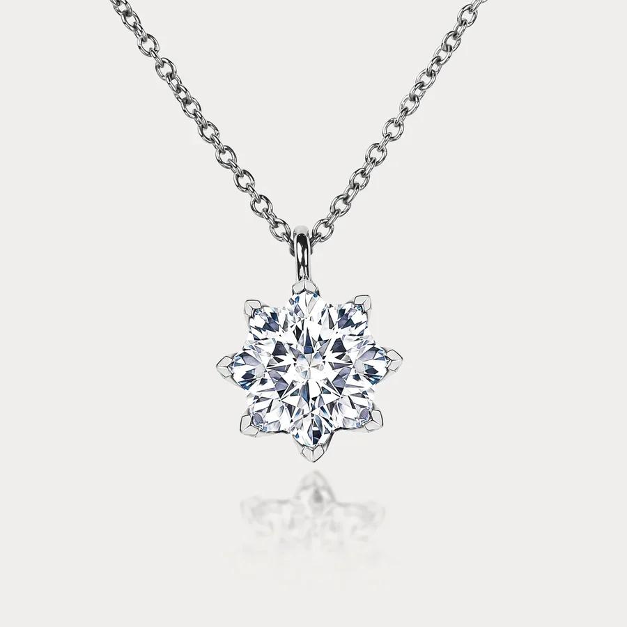 The MIRA 18K Lab-Grown Diamond Necklace