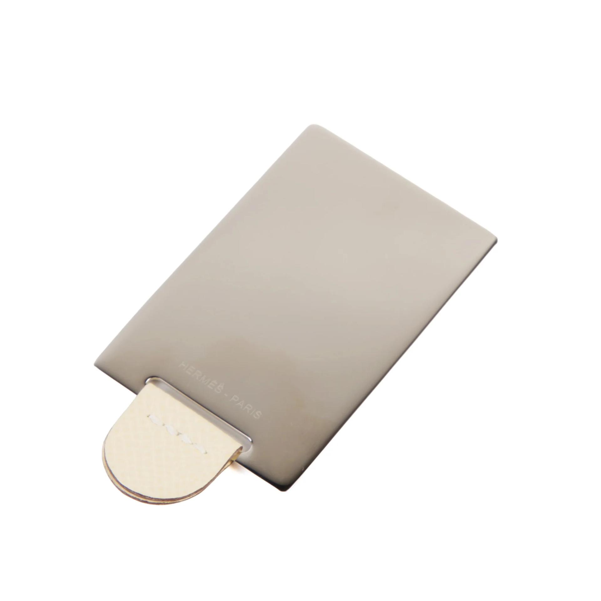A美品 HERMÈS 愛馬仕 Constance 康康 Mini 19 Mirror I2 奶油白 Nata Epsom牛皮 蜥蜴扣 其他 B刻 2023年 - 15