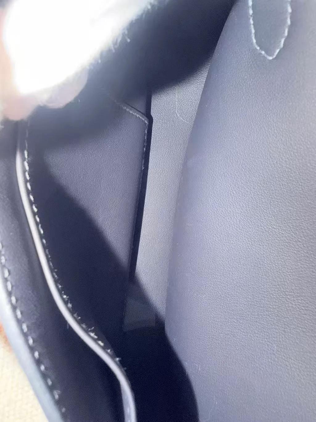 Excellent ( Rank SA ) HERMÈS Jypsiere Mini Caban (3Y) Evercolor Gold hardware K (2025) - 16