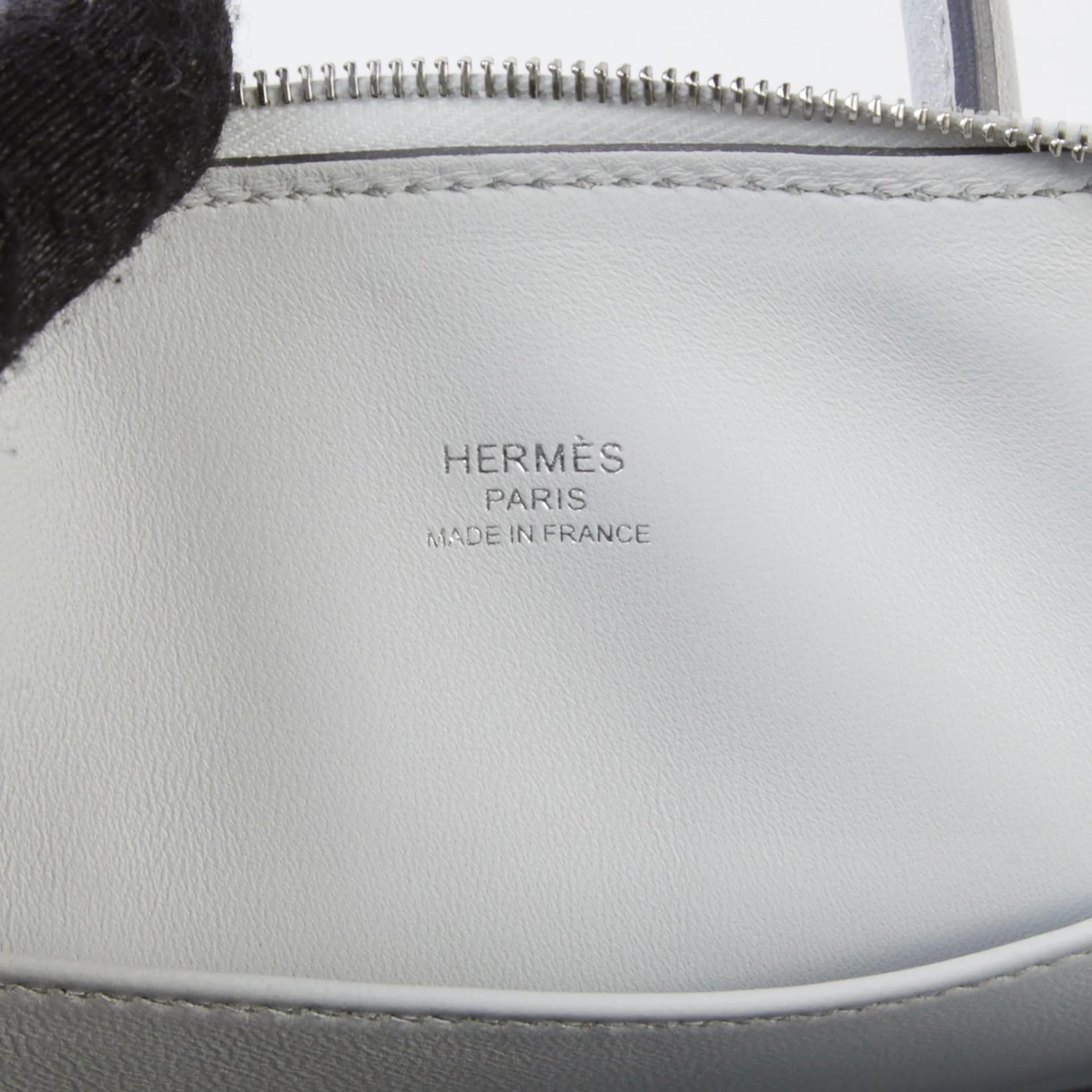ランク N 新品 HERMÈS エルメス ボリード1923 ミニ アルジャン (05) シェーブルシャムキラ シルバー金具 G刻印 (2026) - 8