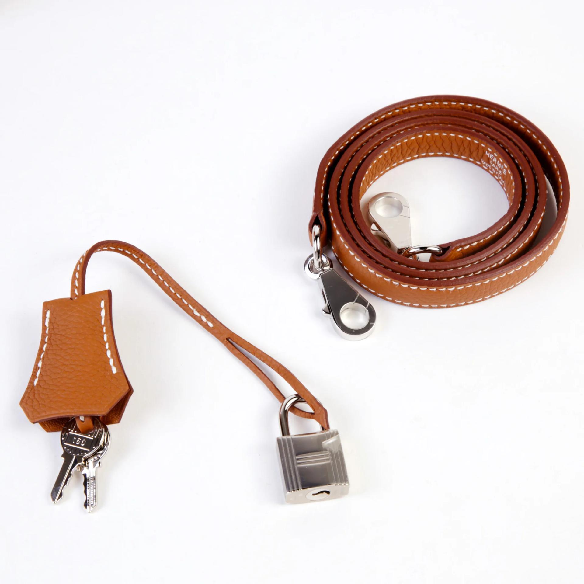 Brand New ( Rank N ) HERMÈS Kelly 25 Gold (37) Togo Palladium hardware G (2026) - 14