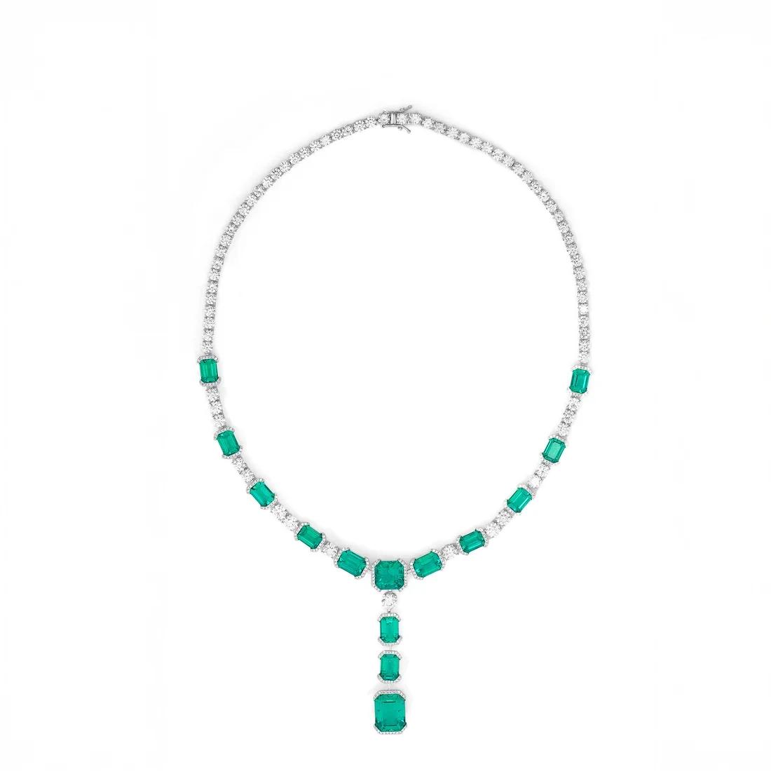 Premium collection Emerald Ark Necklace