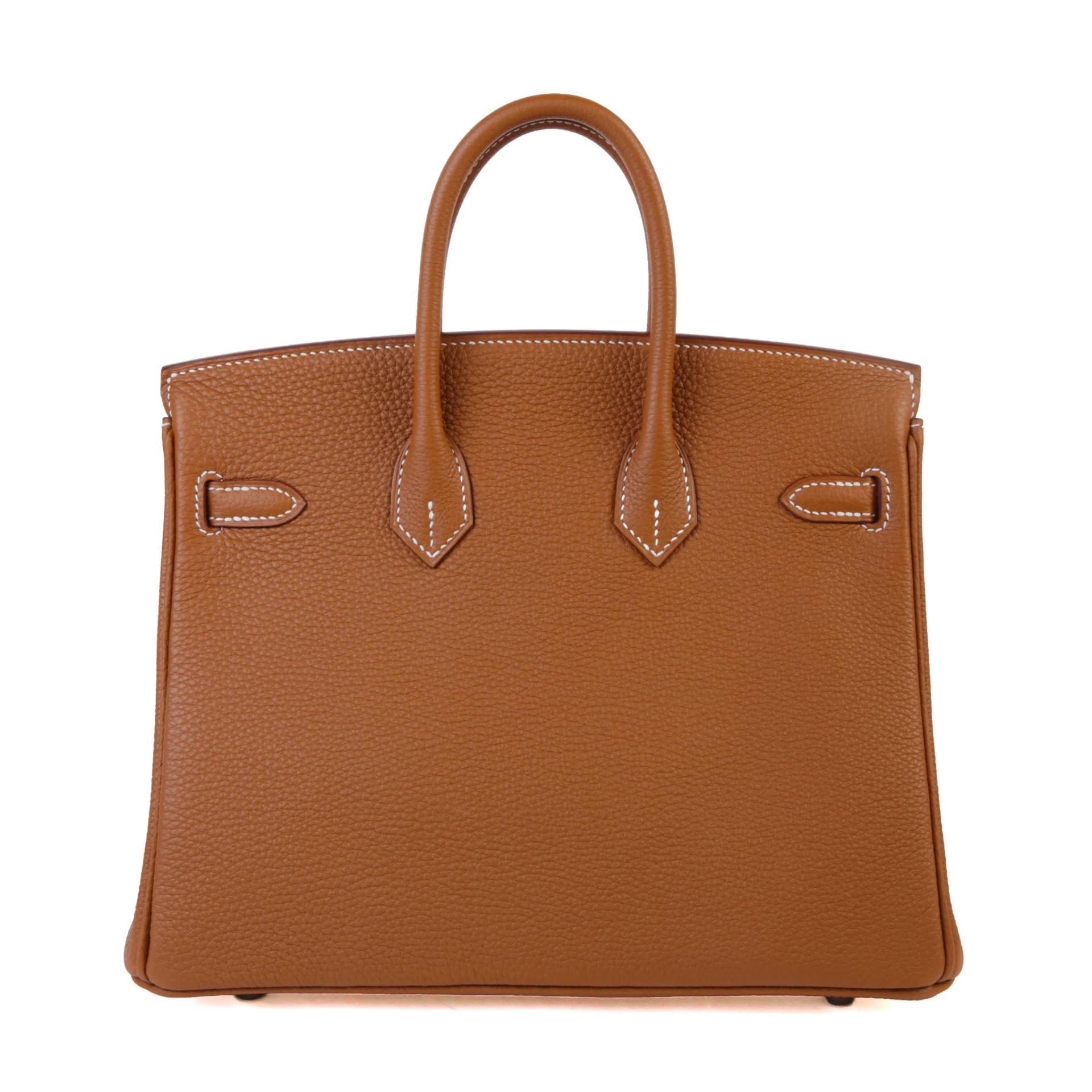 Brand New ( Rank N ) HERMÈS Birkin 25 Gold (37) Togo Palladium hardware G (2026) - 2