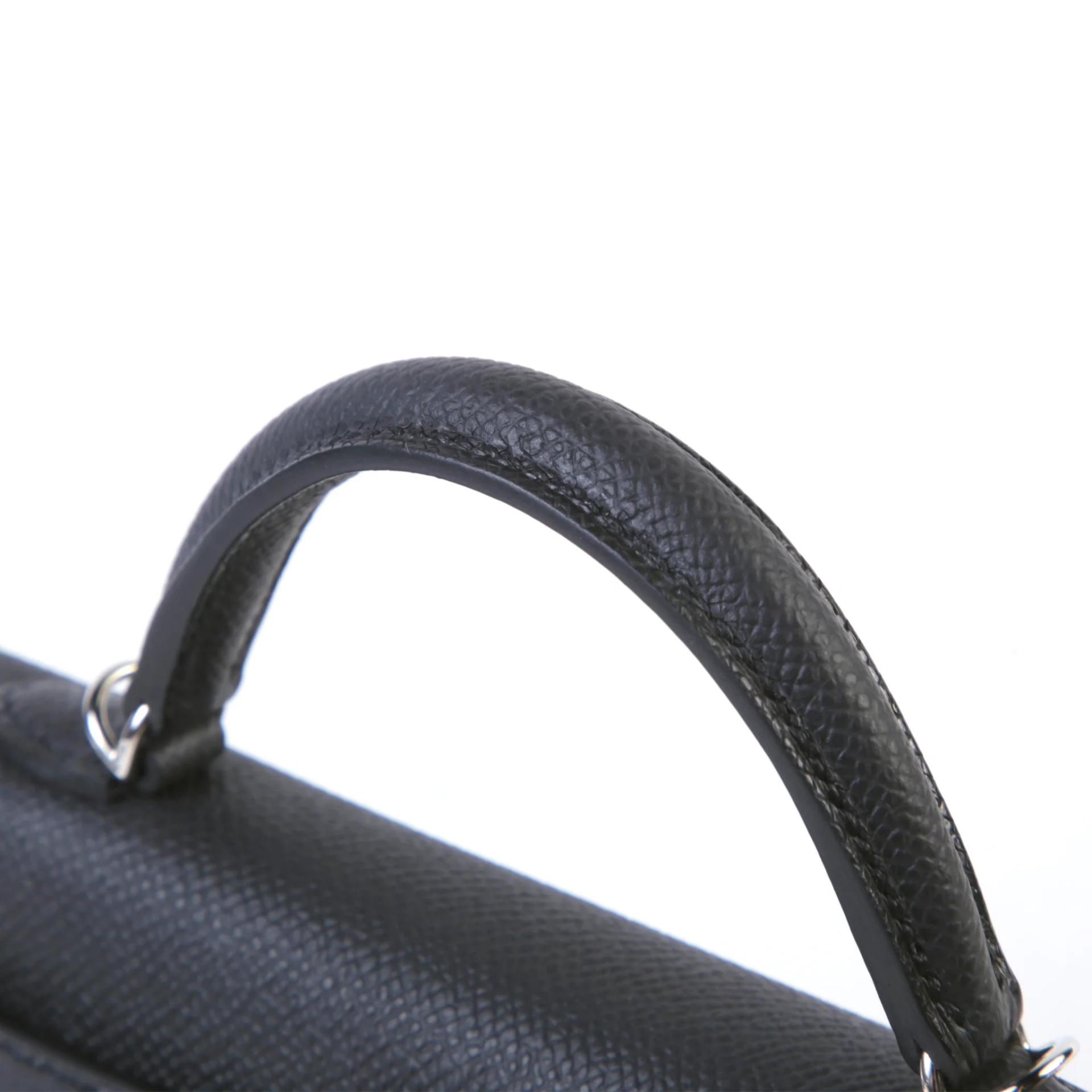 Brand New ( Rank N ) HERMÈS Mini Kelly II Noir (89) Epsom Palladium hardware G (2026) - 3