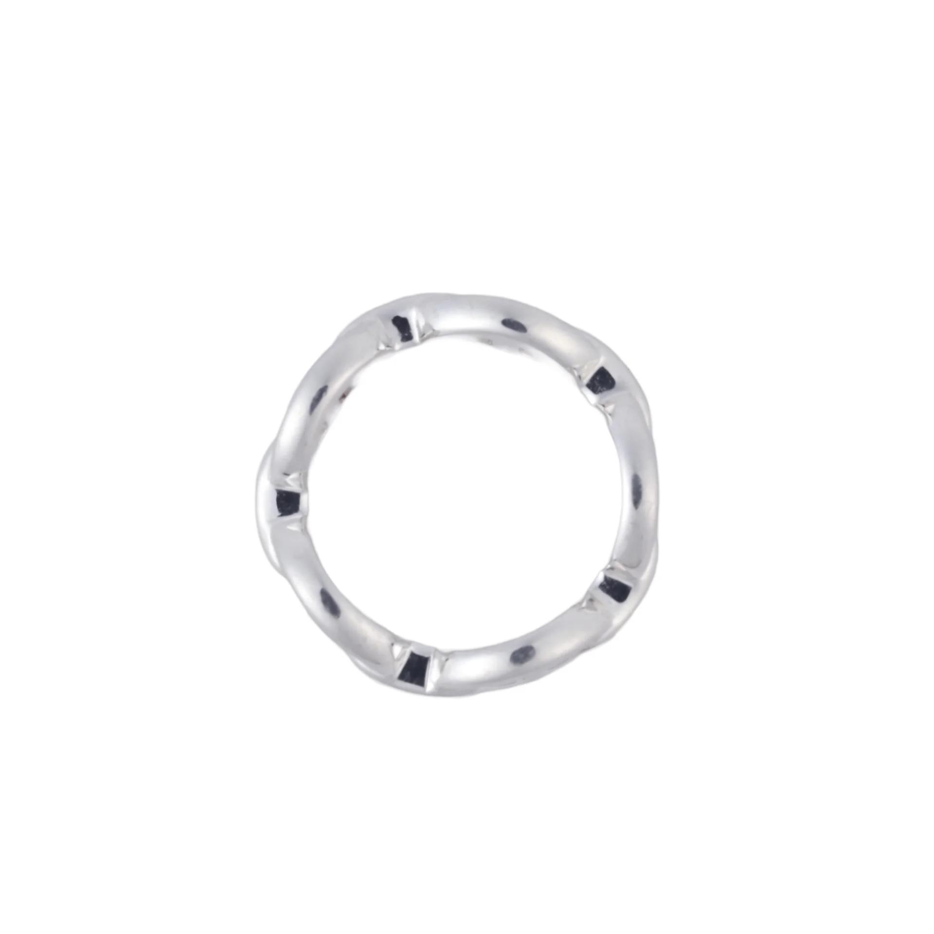 Ring Chaine D'ancre Enchainee PM Silver