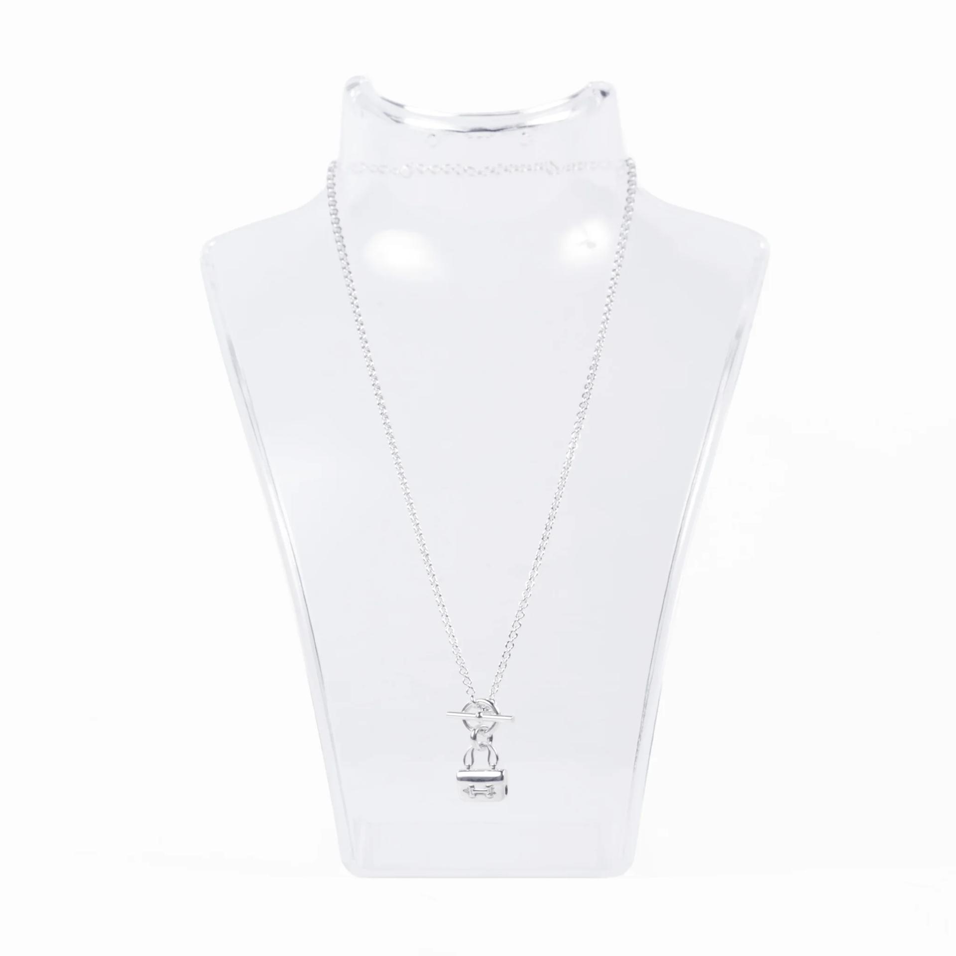 Very Good ( Rank A) HERMÈS Amulettes Constance Pendant Silver 925 - 5