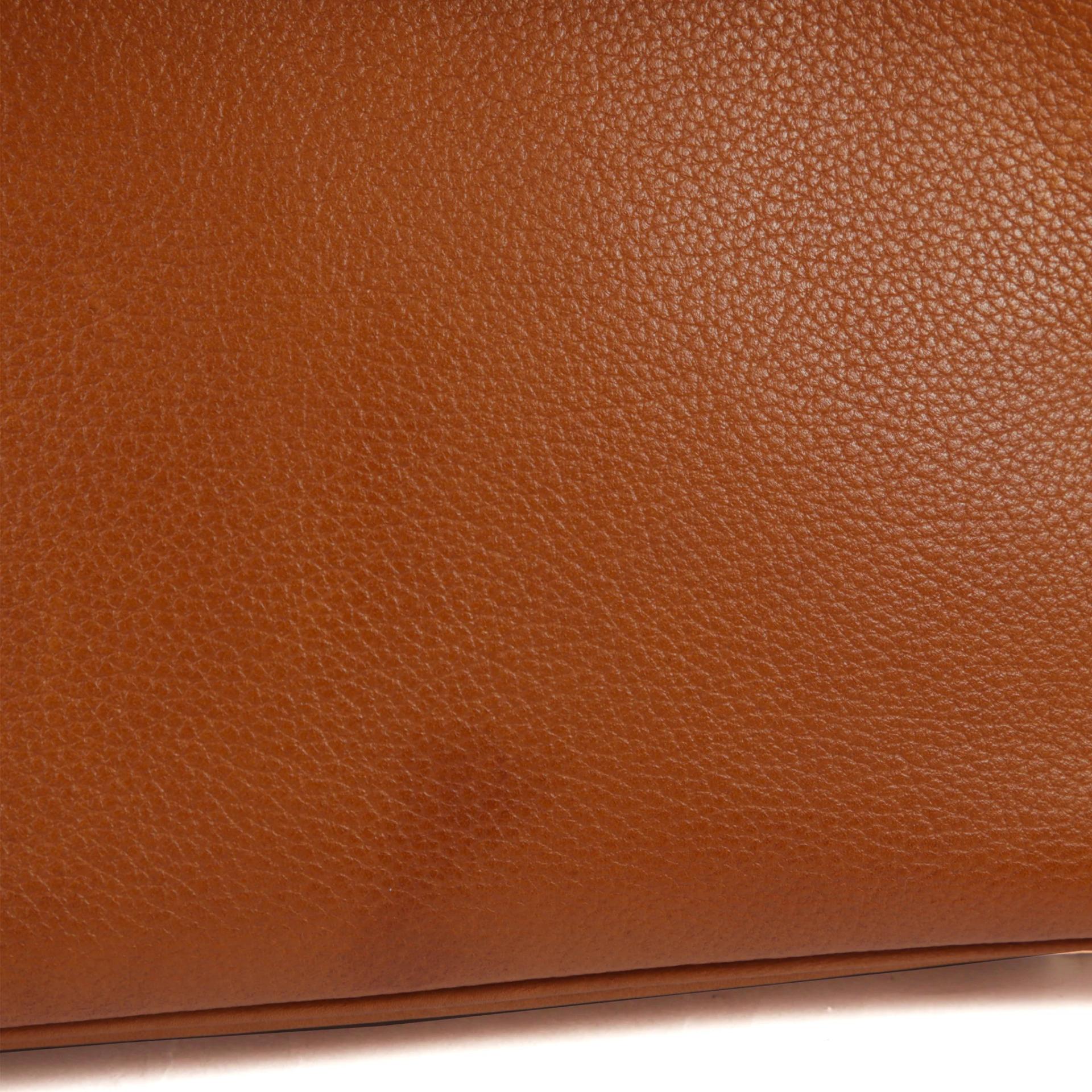 Very Good ( Rank A) HERMÈS Birkin 25 Fauve (34) Barenia Faubourg Palladium hardware Y (2020) - 8