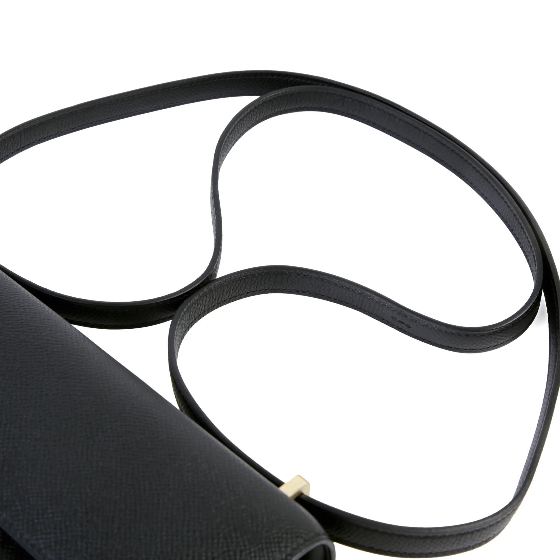 Brand New ( Rank N ) HERMÈS Constance Elan Noir (89) Epsom Brushed Permabrass hardware K (2025) - 3