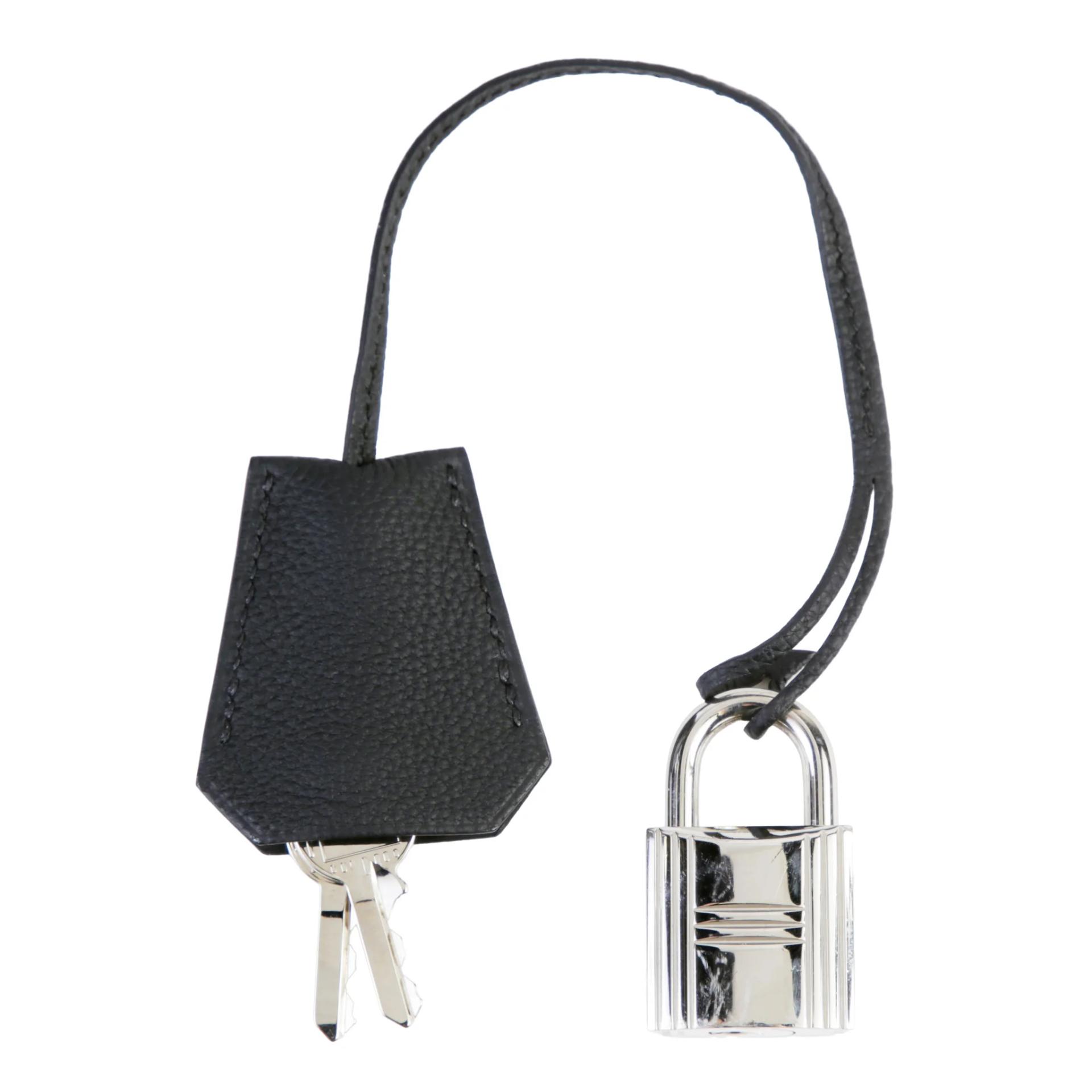 Very Good ( Rank A) HERMÈS Hac a Dos GM Noir (89) Togo Palladium hardware K (2025) - 14