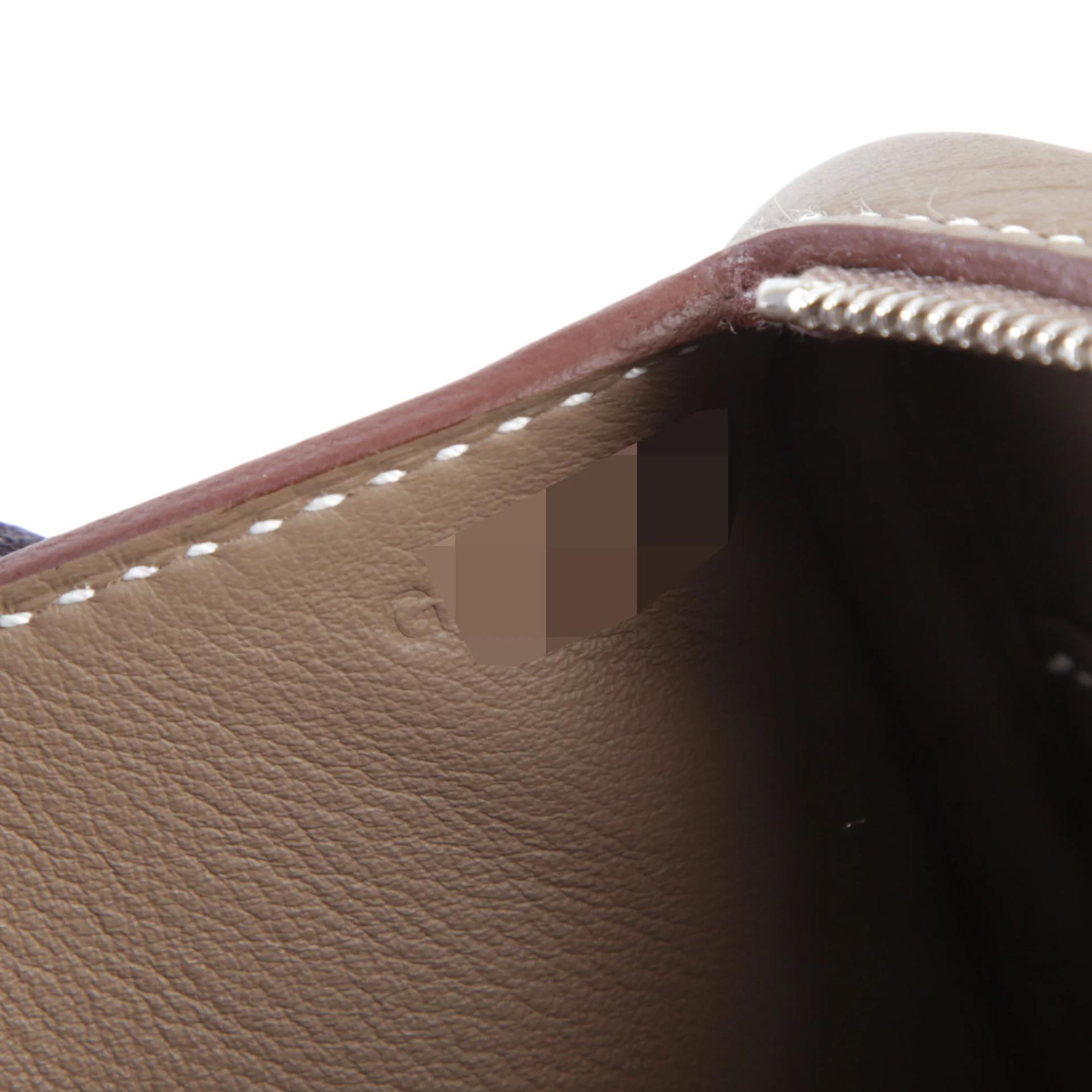 Brand New ( Rank N ) HERMÈS Mini Lindy Etoupe (18) Clemence Palladium hardware G (2026) - 10