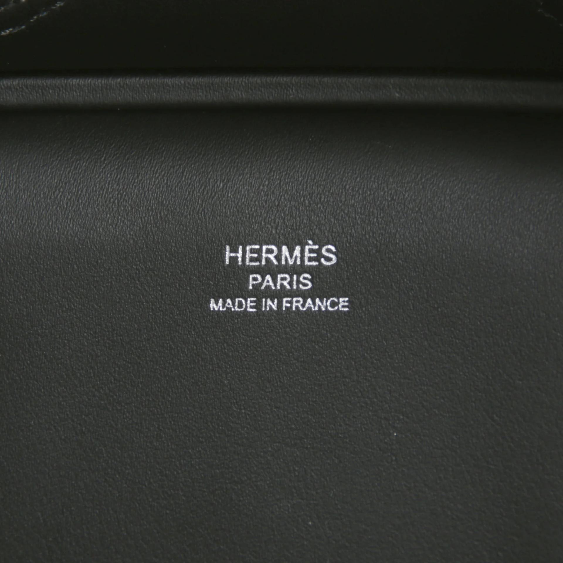 Brand New ( Rank N ) HERMÈS Limited Edition Birkin Cargo 25 Noir (89) Toile H canvas Swift Palladium hardware G (2026) - 9