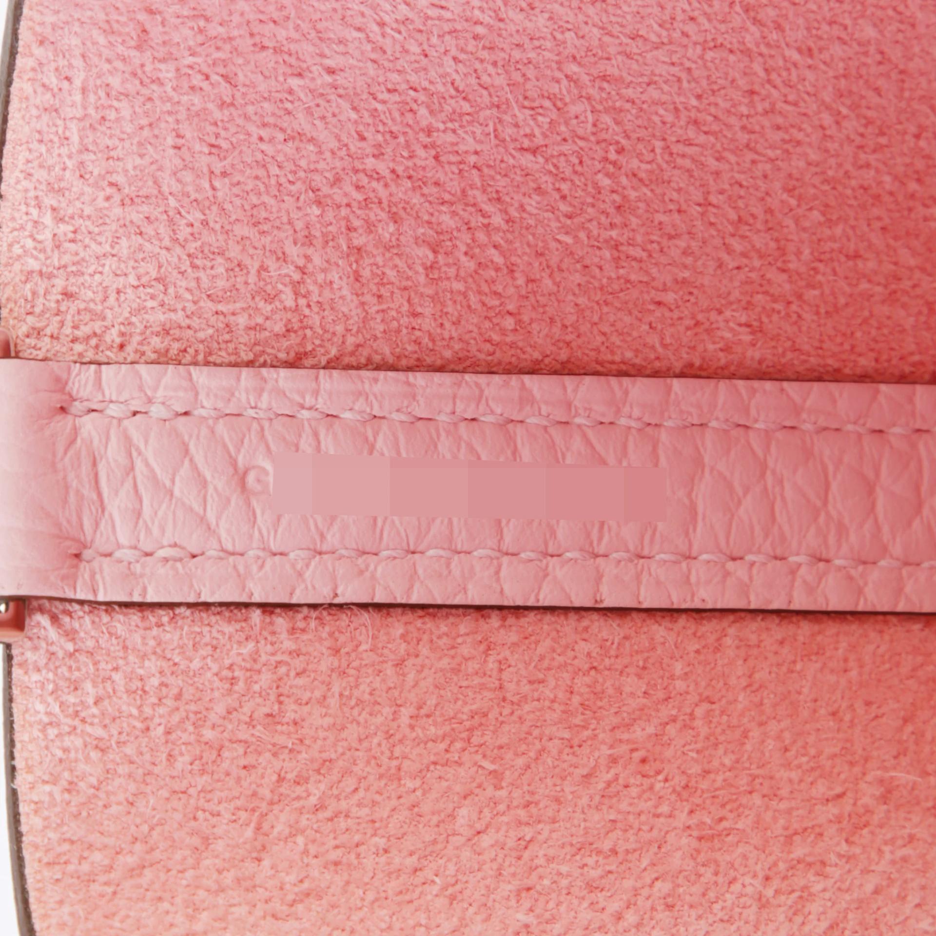 Brand New ( Rank N ) HERMÈS Picotin Lock PM Rose Sakura (3Q) Clemence Palladium hardware G (2026) - 11