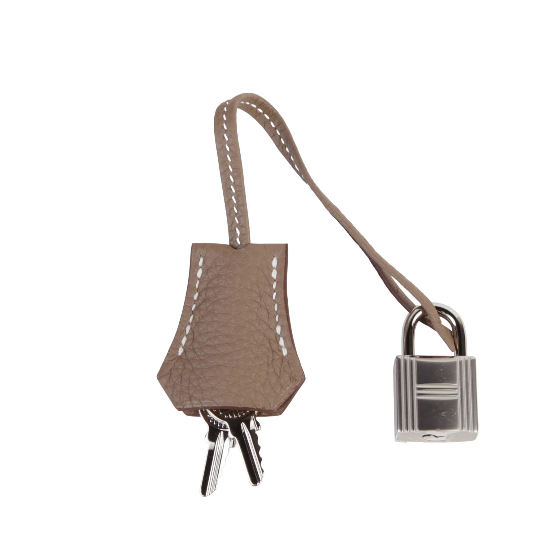 Brand New ( Rank N ) HERMÈS Birkin 25 Etoupe (18) Togo Palladium hardware G (2026) - 14