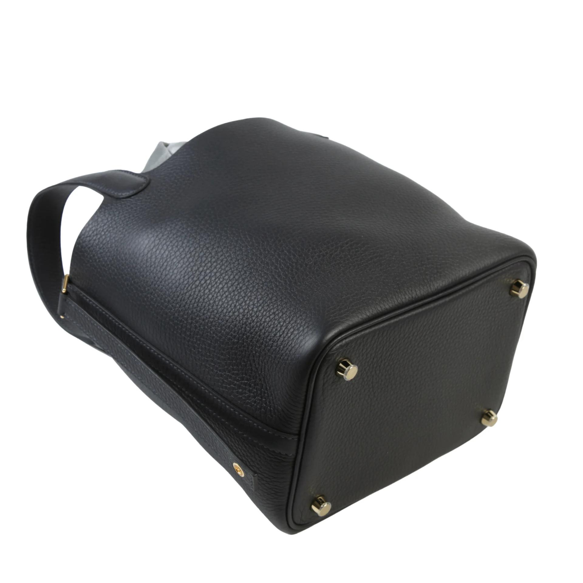 ランク N 新品 HERMÈS エルメス ピコタンロックPM キャバン (3Y) トリヨン ゴールド金具 G刻印 (2026) - 8
