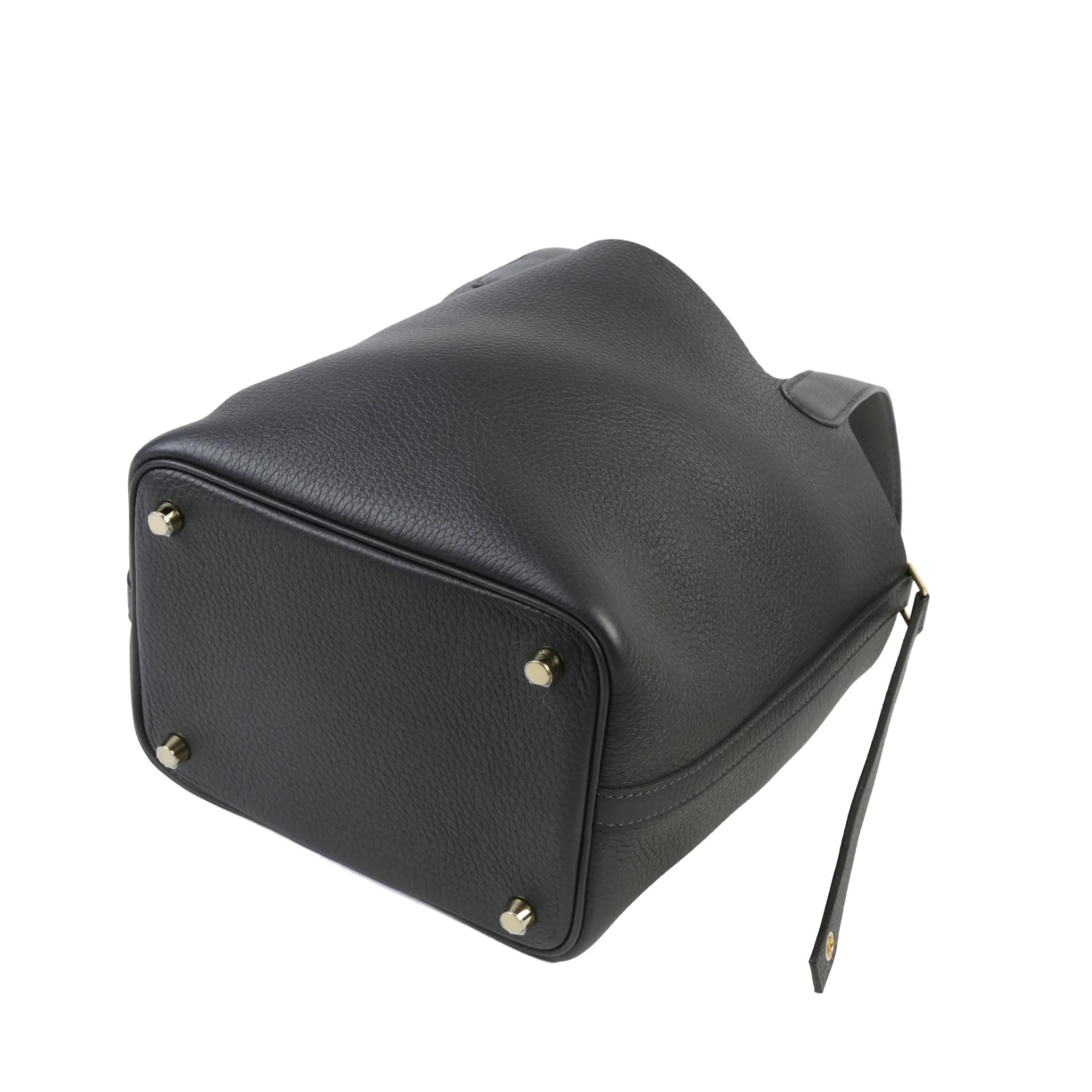 ランク N 新品 HERMÈS エルメス ピコタンロックPM キャバン (3Y) トリヨン ゴールド金具 G刻印 (2026) - 7