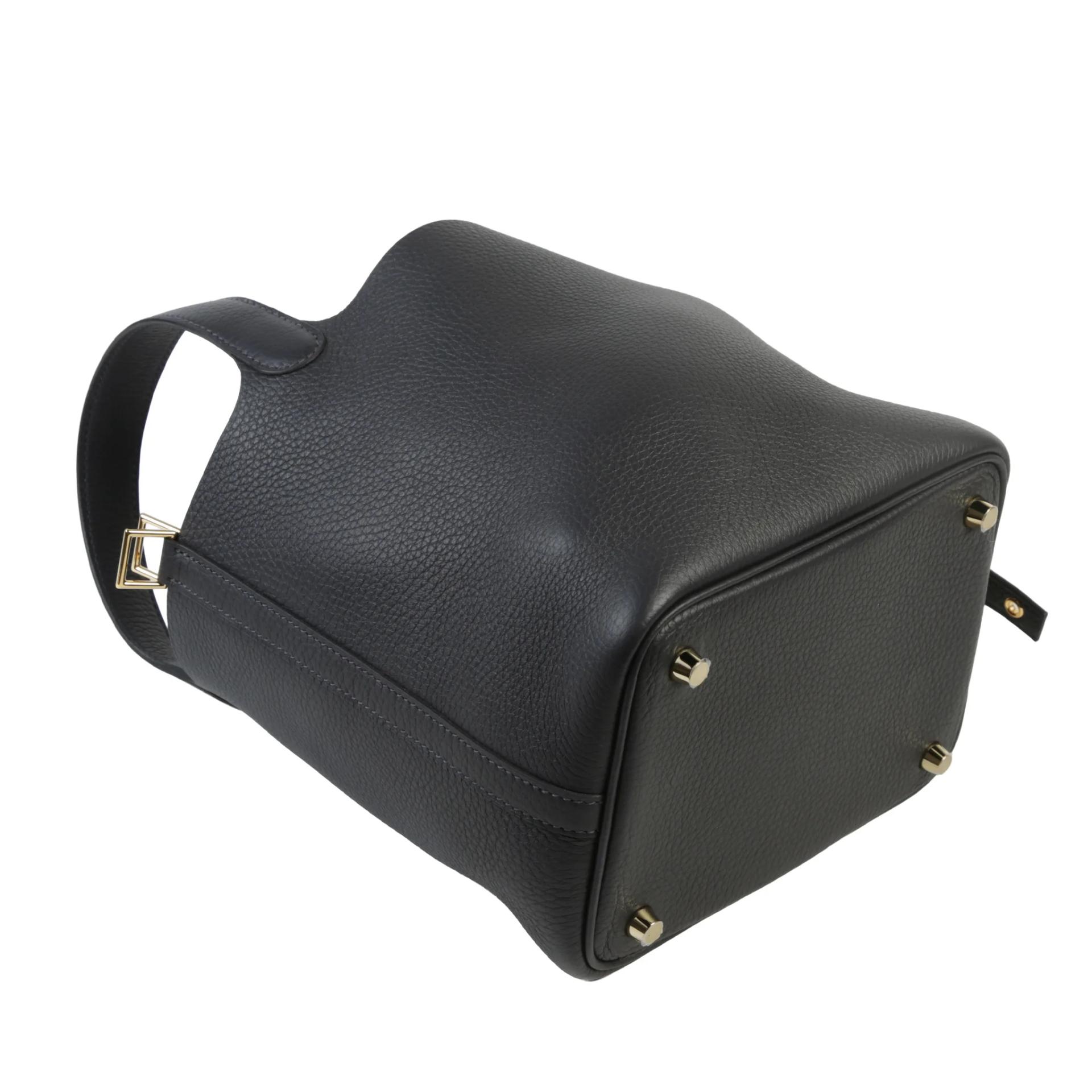 ランク N 新品 HERMÈS エルメス ピコタンロックPM キャバン (3Y) トリヨン ゴールド金具 G刻印 (2026) - 6