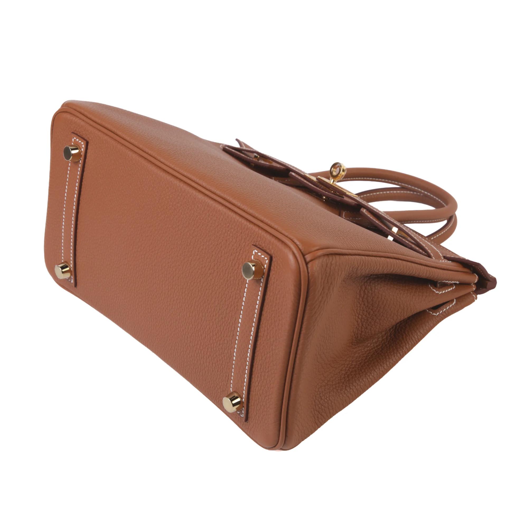 全新 HERMÈS 愛馬仕 Birkin 25 37 金棕色 Gold Togo小牛皮 金扣 G刻 2026年 - 5