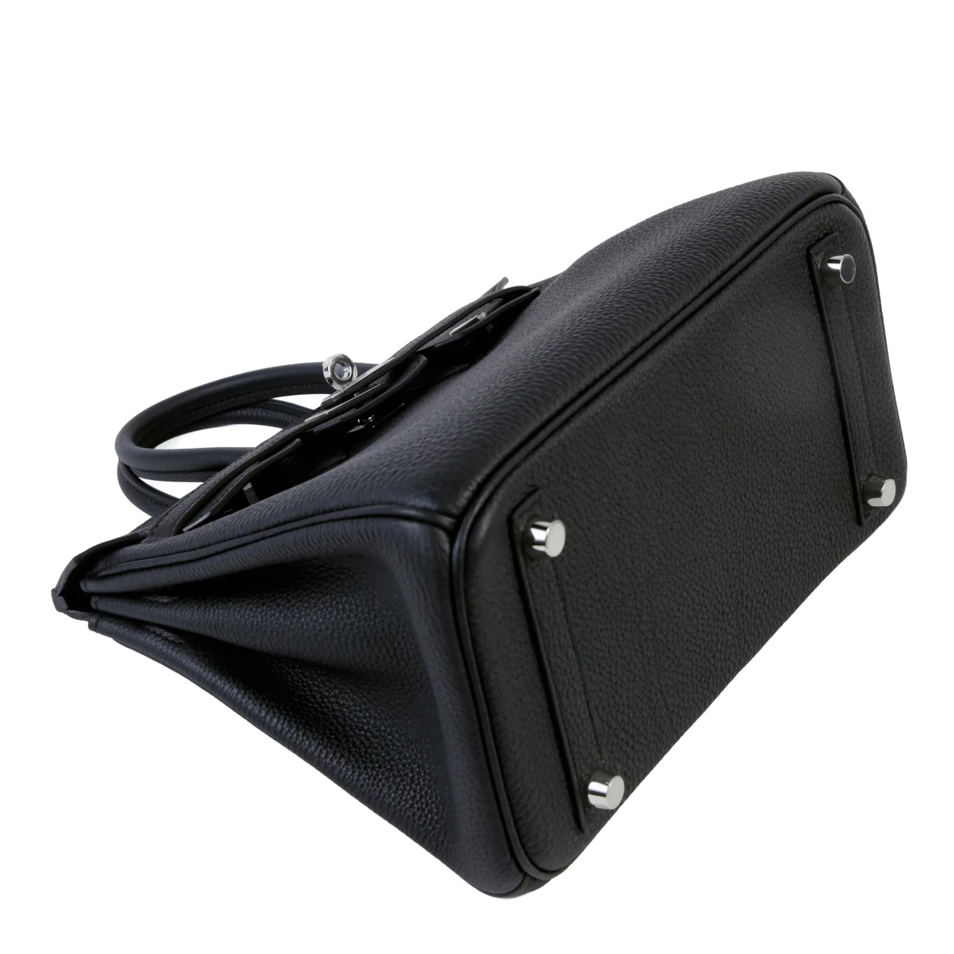 Brand New ( Rank N ) HERMÈS Birkin 25 Noir (89) Togo Palladium hardware G (2026) - 4