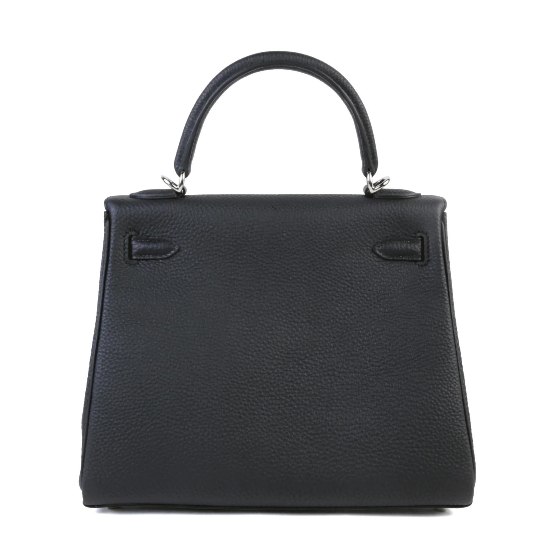Brand New ( Rank N ) HERMÈS Kelly 25 Noir (89) Togo Palladium hardware G (2026) - 2