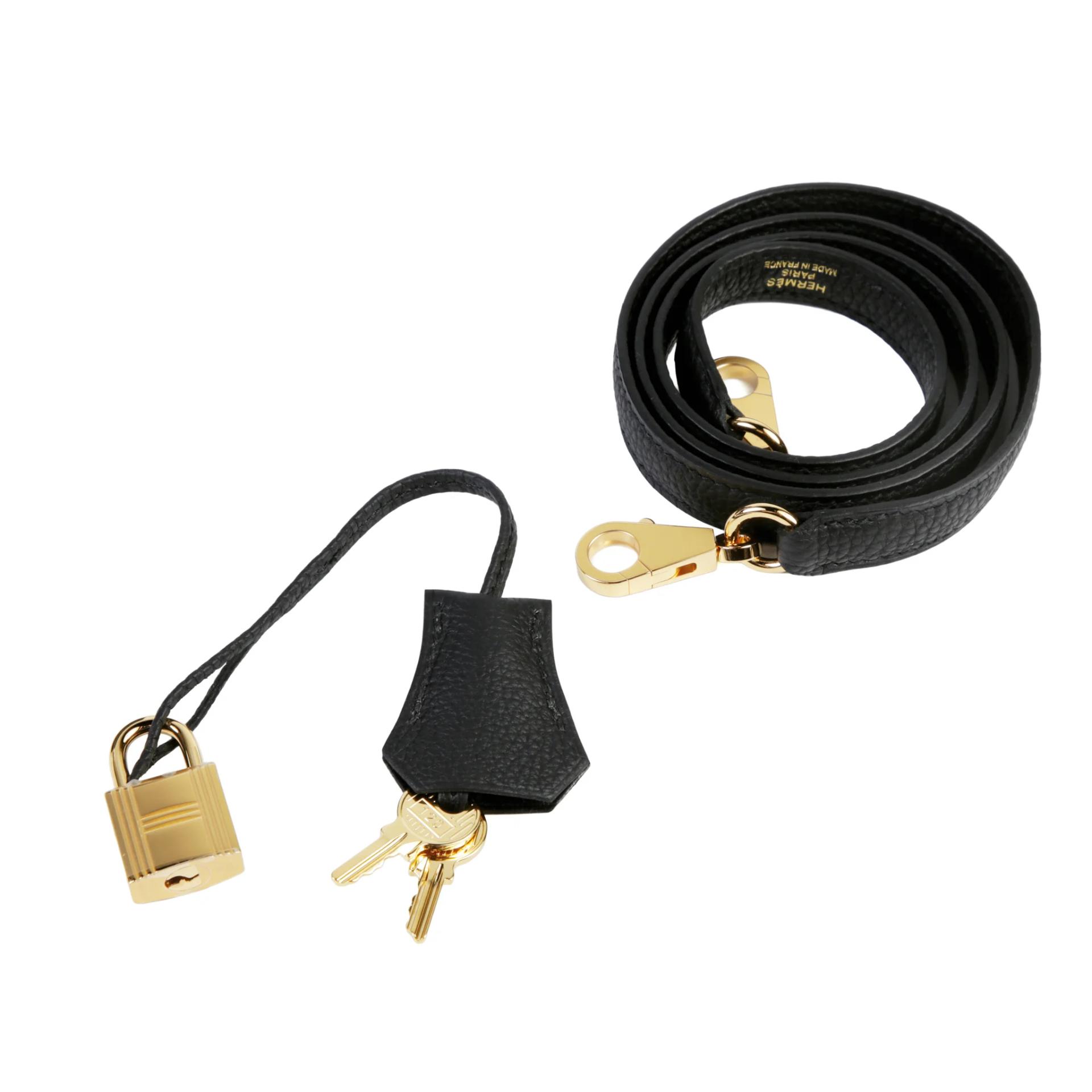 Brand New ( Rank N ) HERMÈS Kelly 25 Noir (89) Togo Gold hardware G (2026) - 14