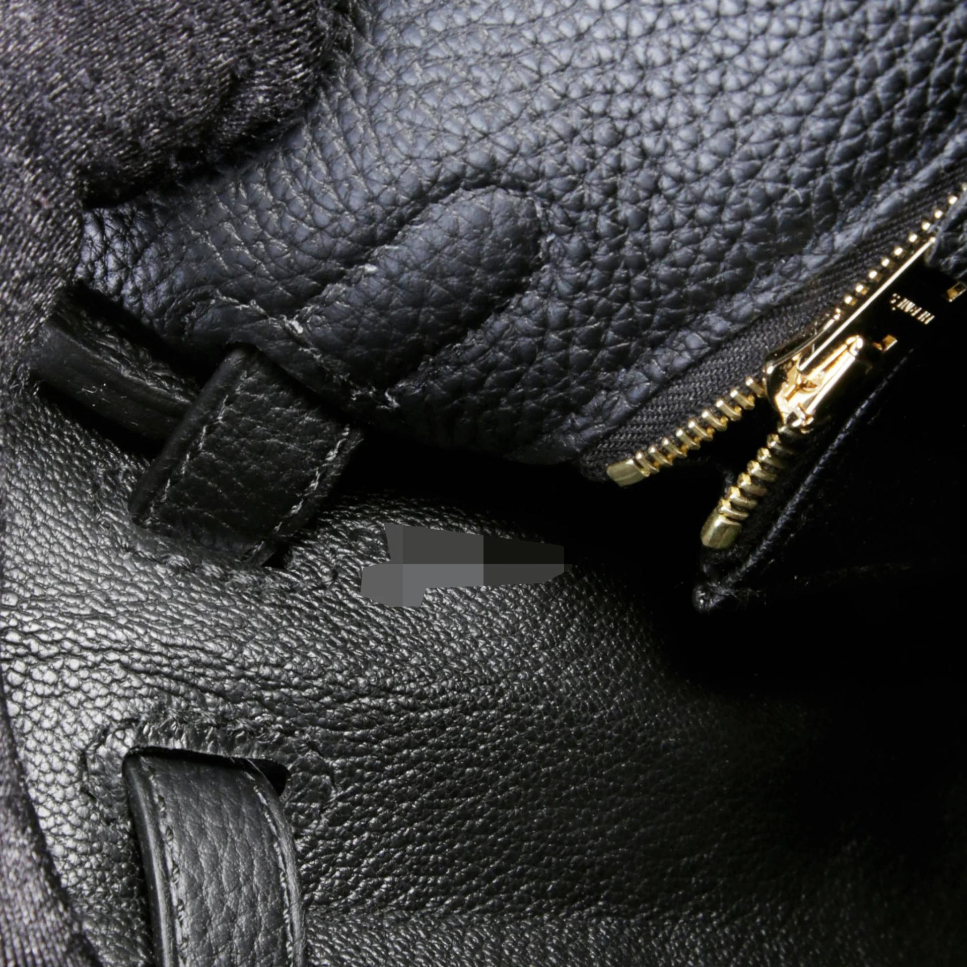 Brand New ( Rank N ) HERMÈS Kelly 25 Noir (89) Togo Gold hardware G (2026) - 13