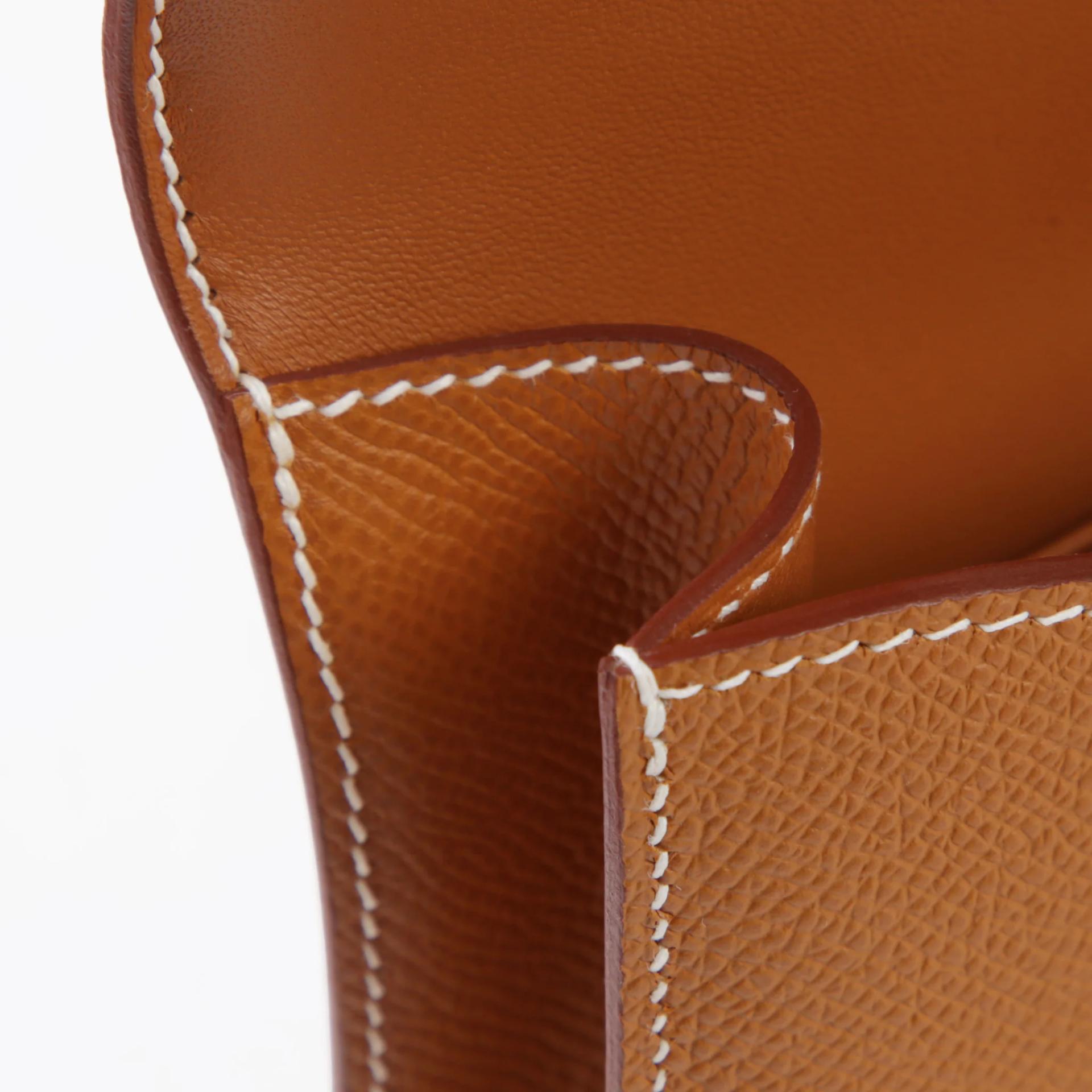 Brand New ( Rank N ) HERMÈS Constance Elan Gold (37) Epsom Gold hardware G (2026) - 13