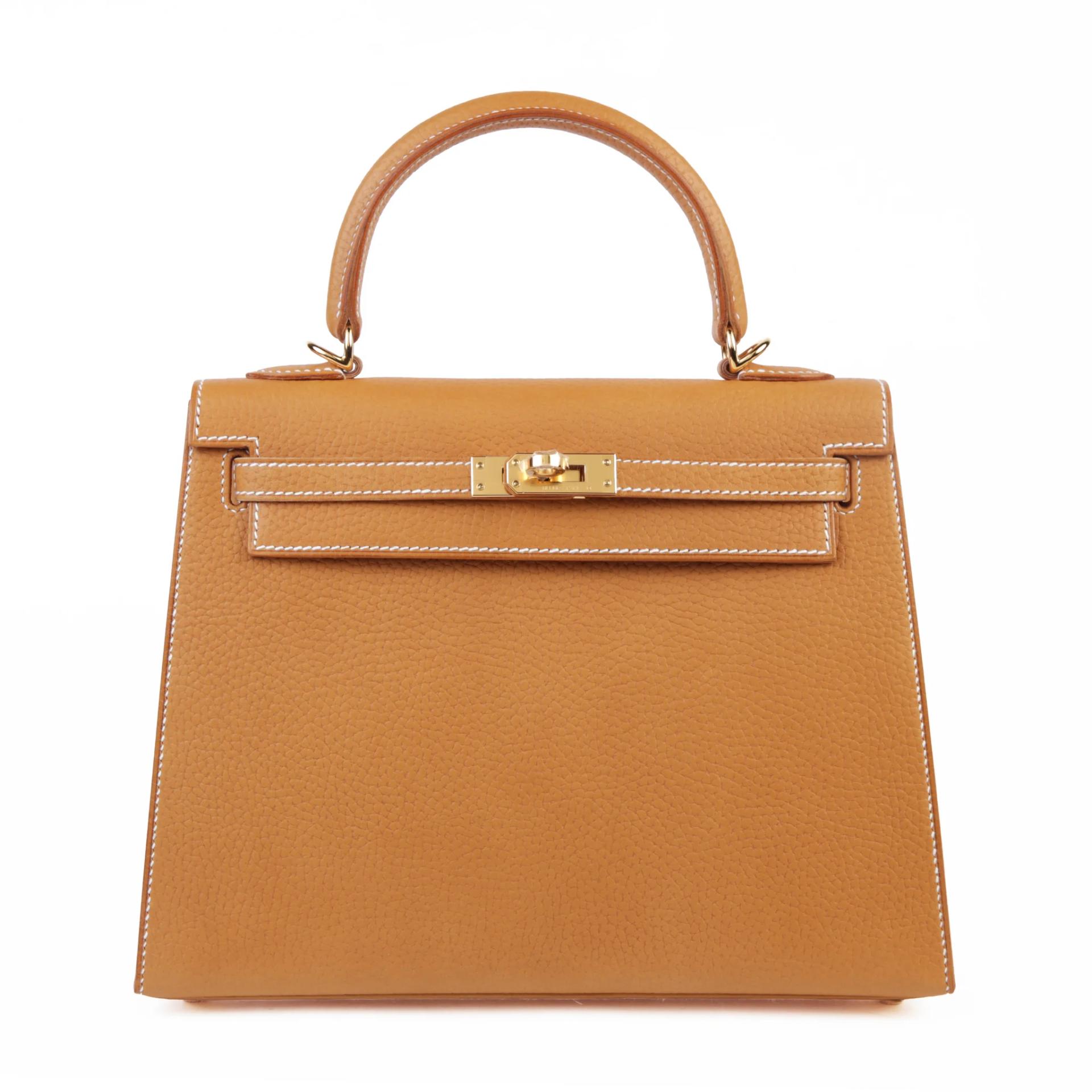 Kelly 25 Sellier Natural Sable (21)