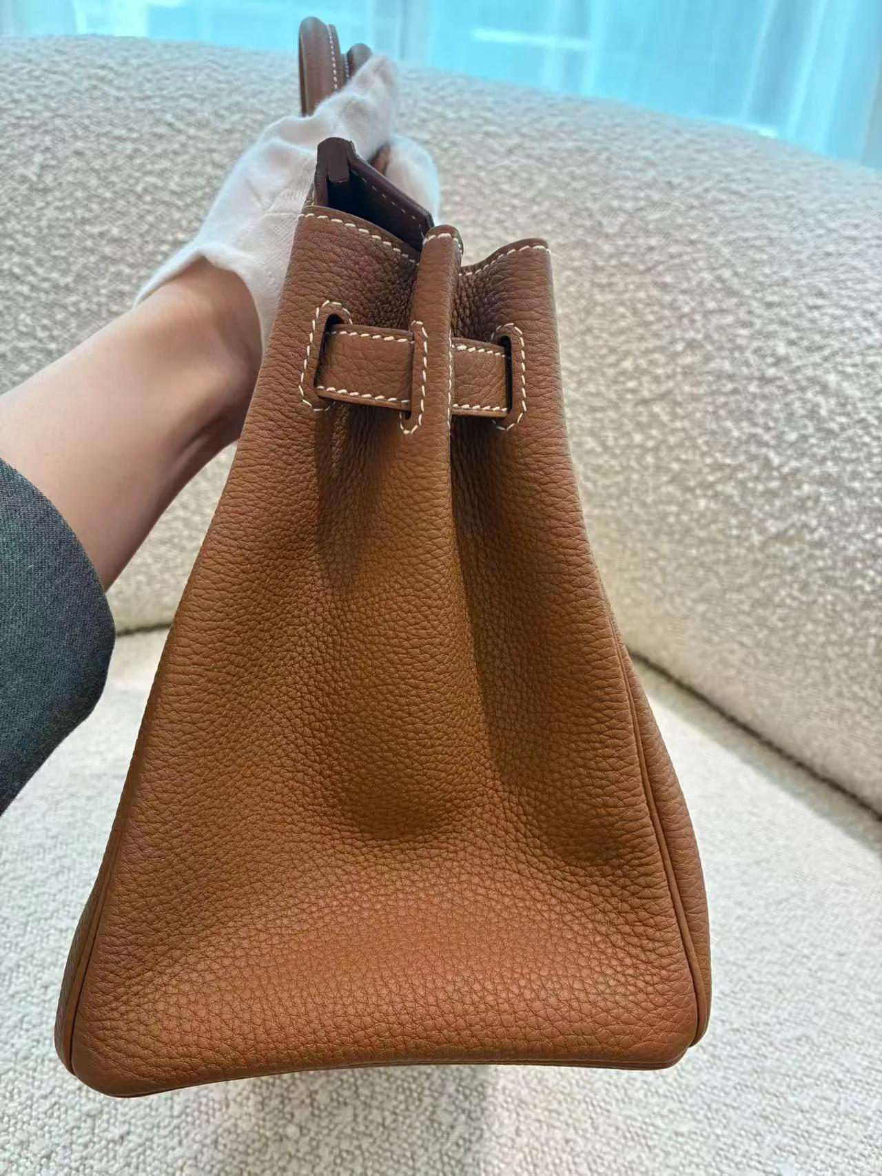 Unused ( Rank NS ) HERMÈS Birkin 30 Gold (37) Togo Gold hardware W (2024) - 10