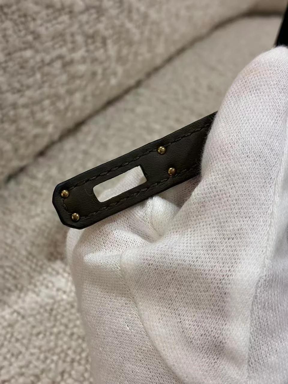 Brand New ( Rank N ) HERMÈS Kelly Pochette Vert Loden (V8) Swift Permabrass hardware G (2026) - 20