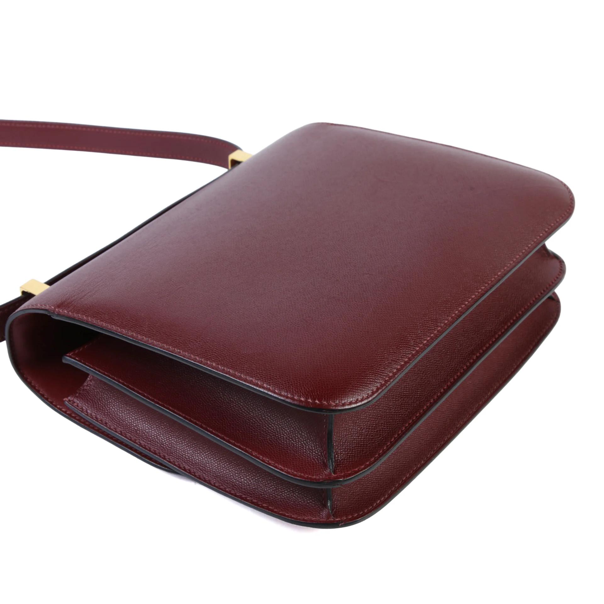 Very Good ( Rank A) HERMÈS Constance 24 Rouge H (55) Madame Gold hardware C (2018) - 6