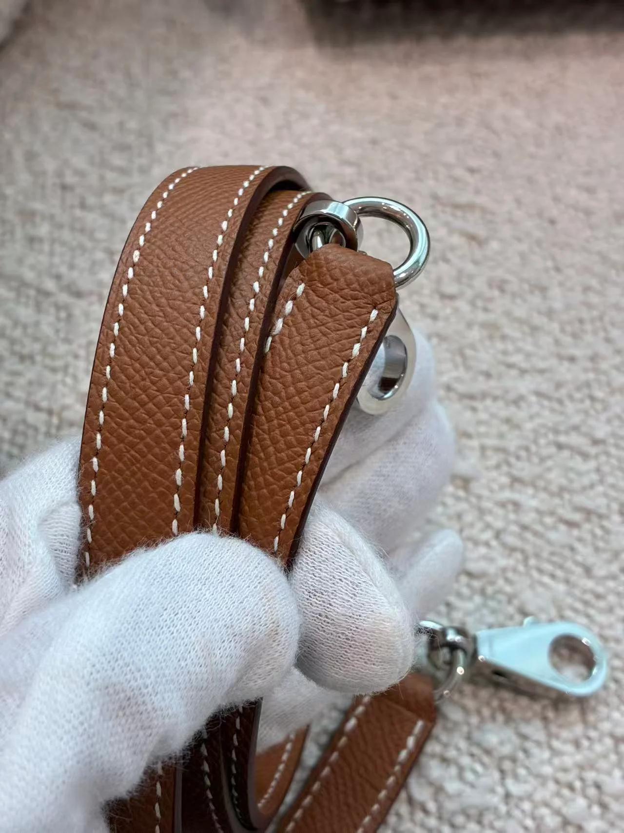 ランク N 新品 HERMÈS エルメス ケリー25 セリエ ゴールド (37) エプソン シルバー金具 G刻印 (2026) - 28