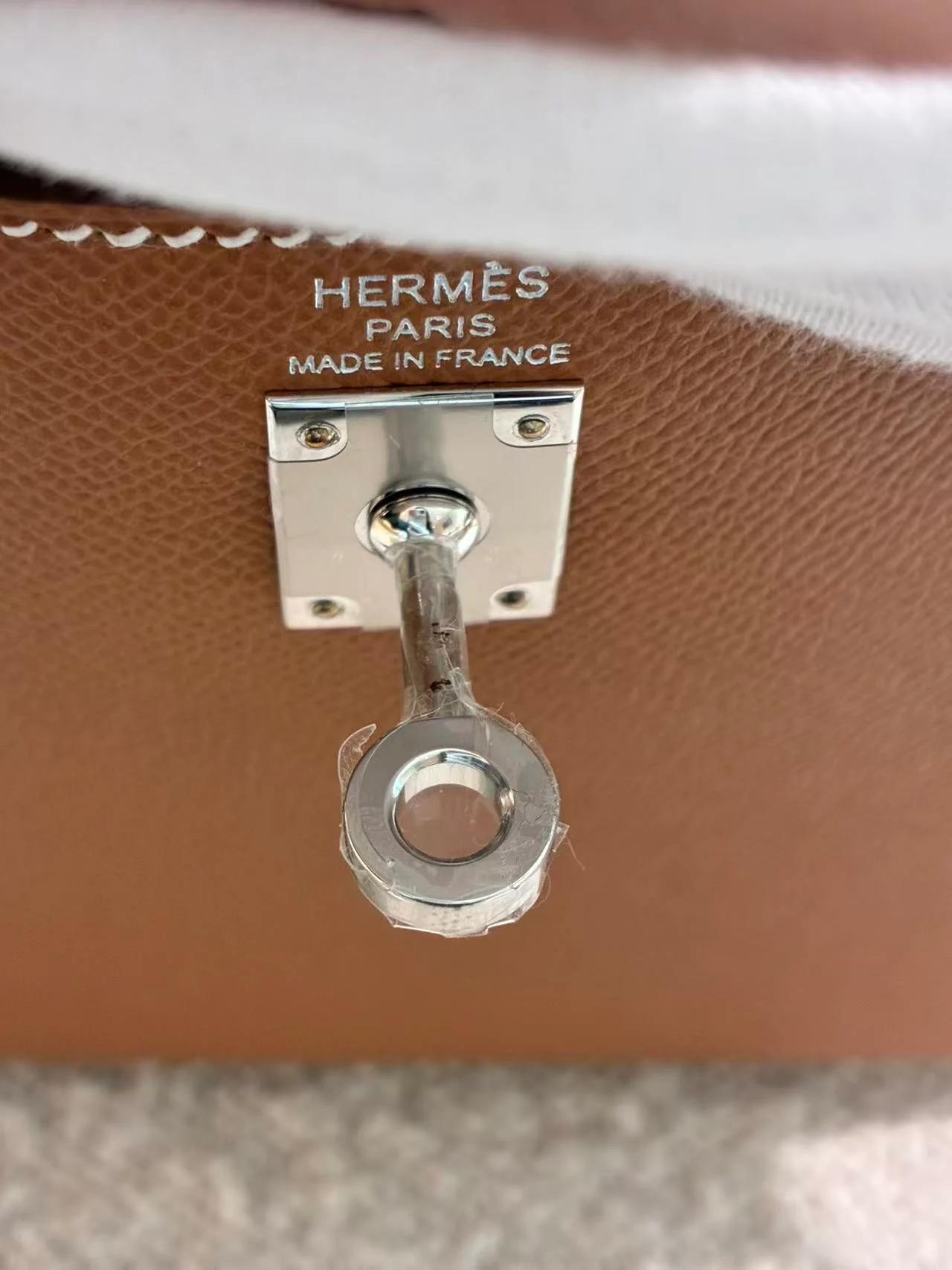 ランク N 新品 HERMÈS エルメス ケリー25 セリエ ゴールド (37) エプソン シルバー金具 G刻印 (2026) - 22